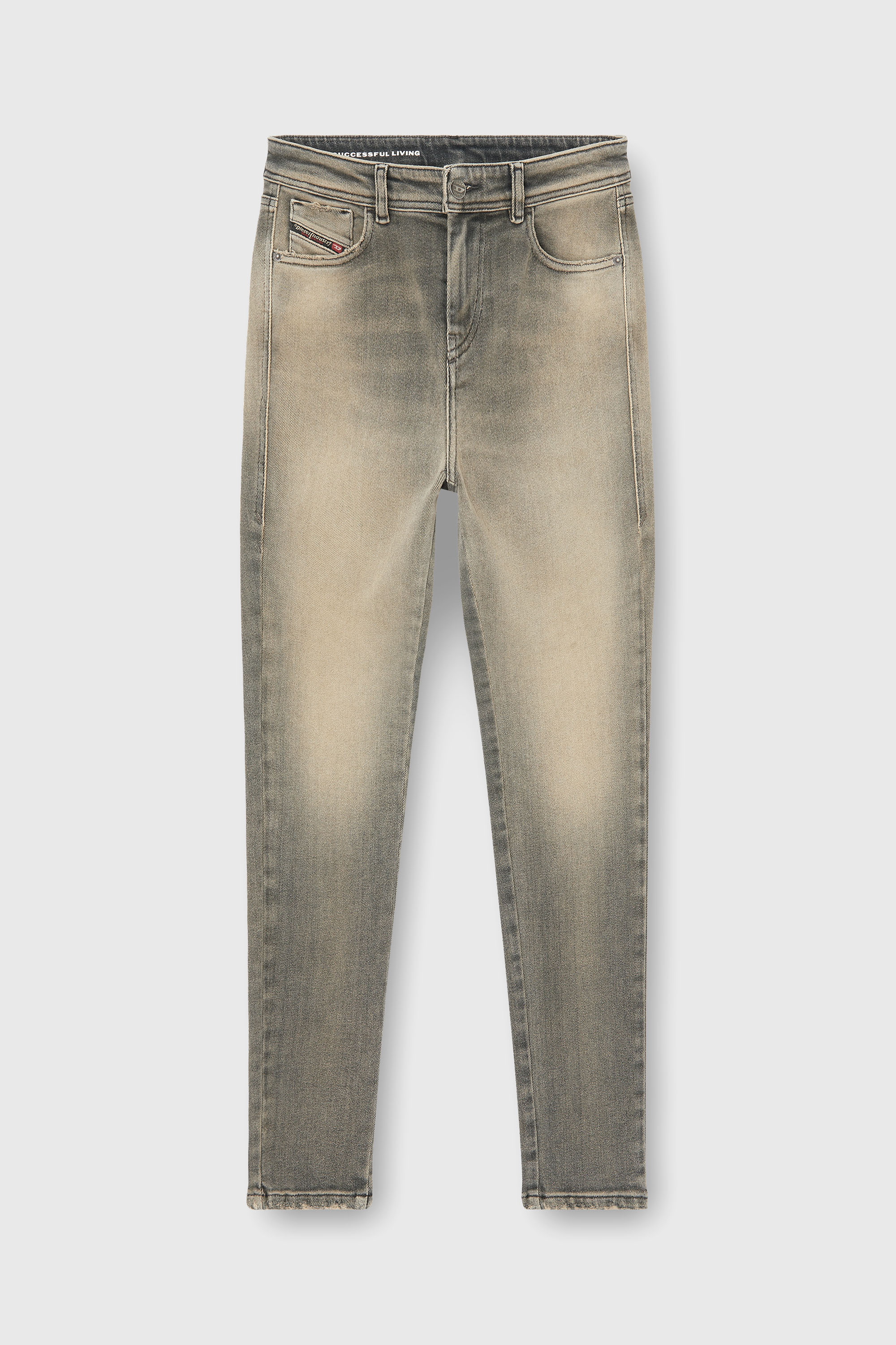 Diesel - Woman's Skinny Jeans 2017 Slandy 09P32, Grey - 6