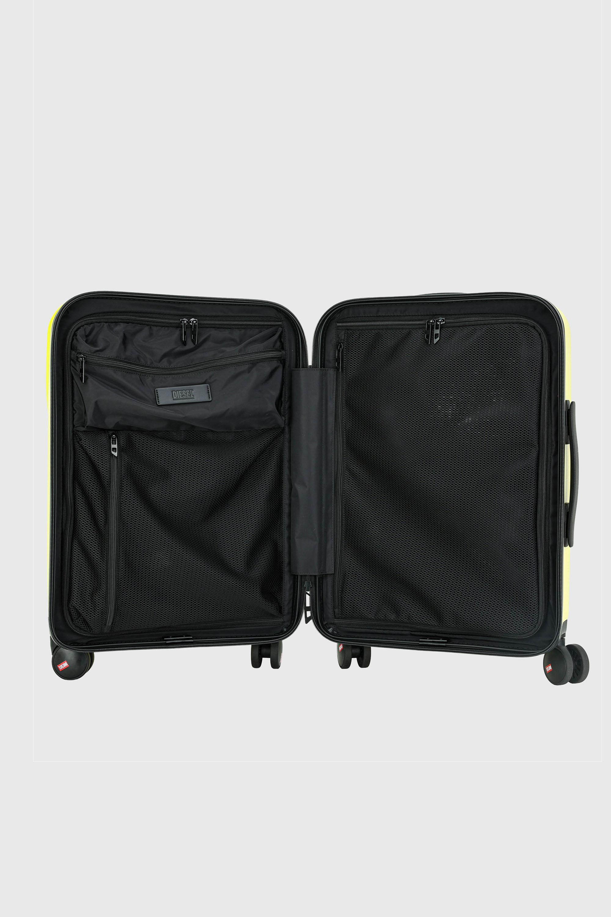 Diesel - LU0043 HARD LUGGAGE - DSL012, Unisex's Oval D suitcase size S in Yellow - 3