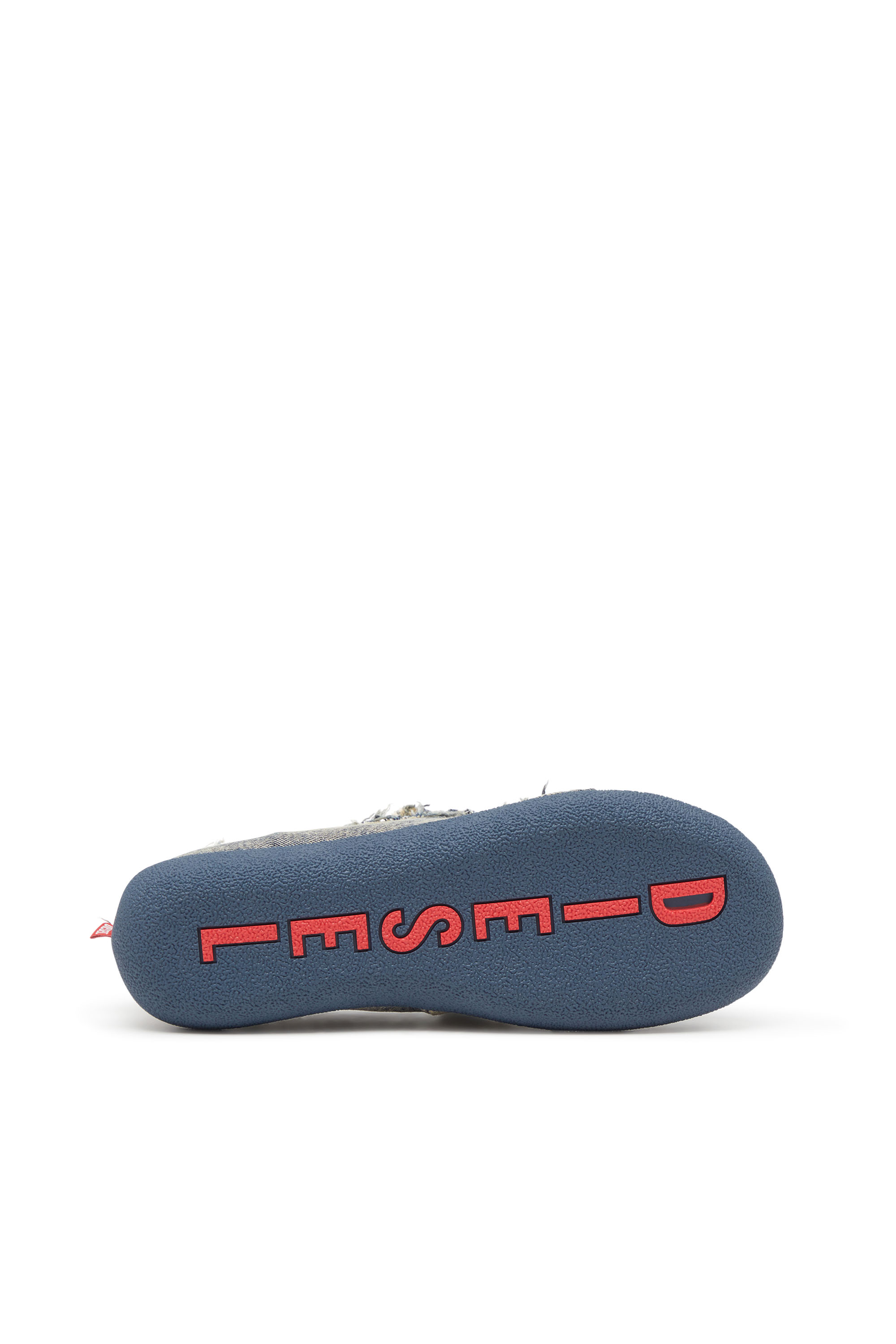 D-SHOCK MOC, Blue Diesel - D-SHOCK MOC, Man's D-Shock-Distressed denim loafers in Blue - 4