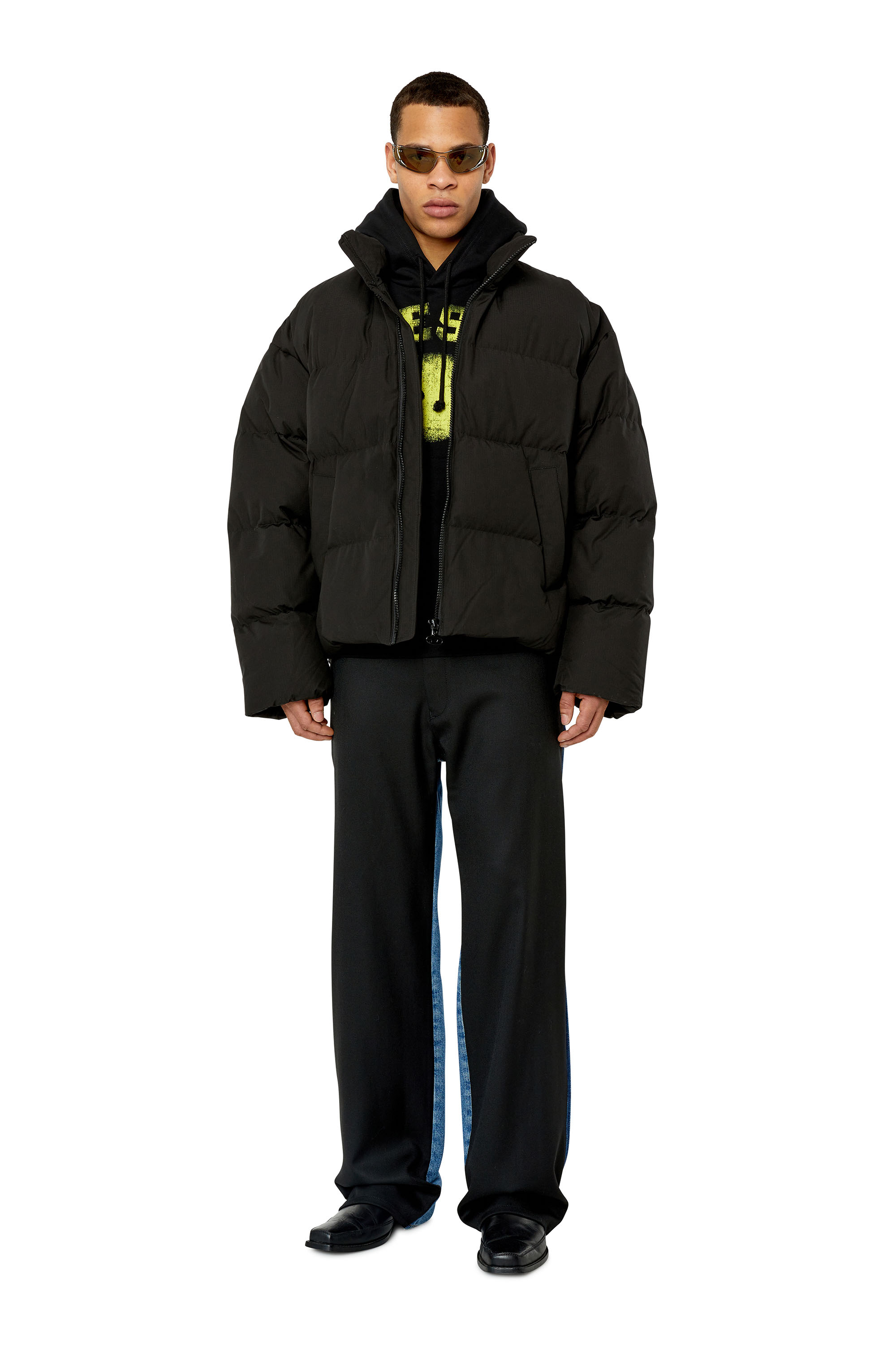 Diesel - W-OVAL, Black - Image 4