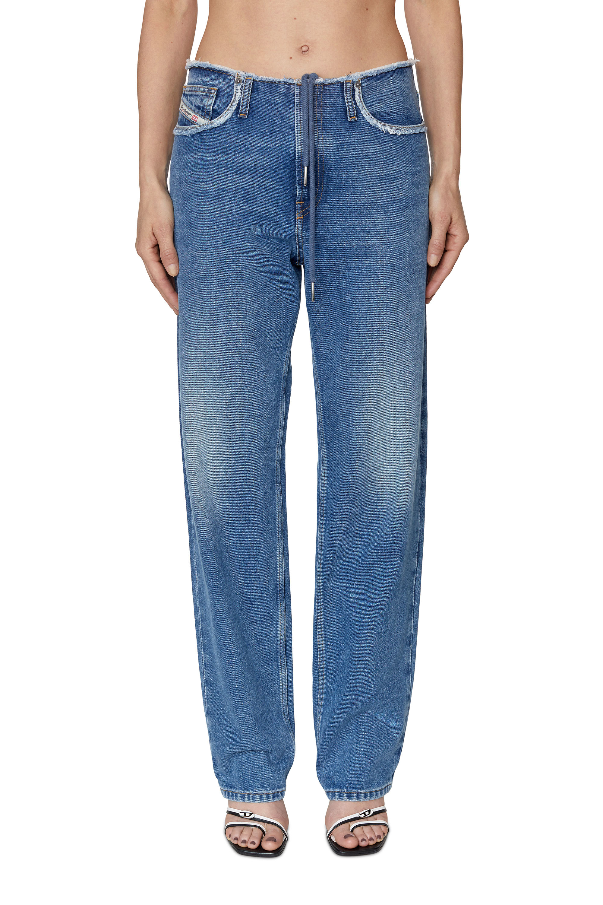 Diesel - D-Ark 007F3 Straight Jeans, Medium blue - Image 1