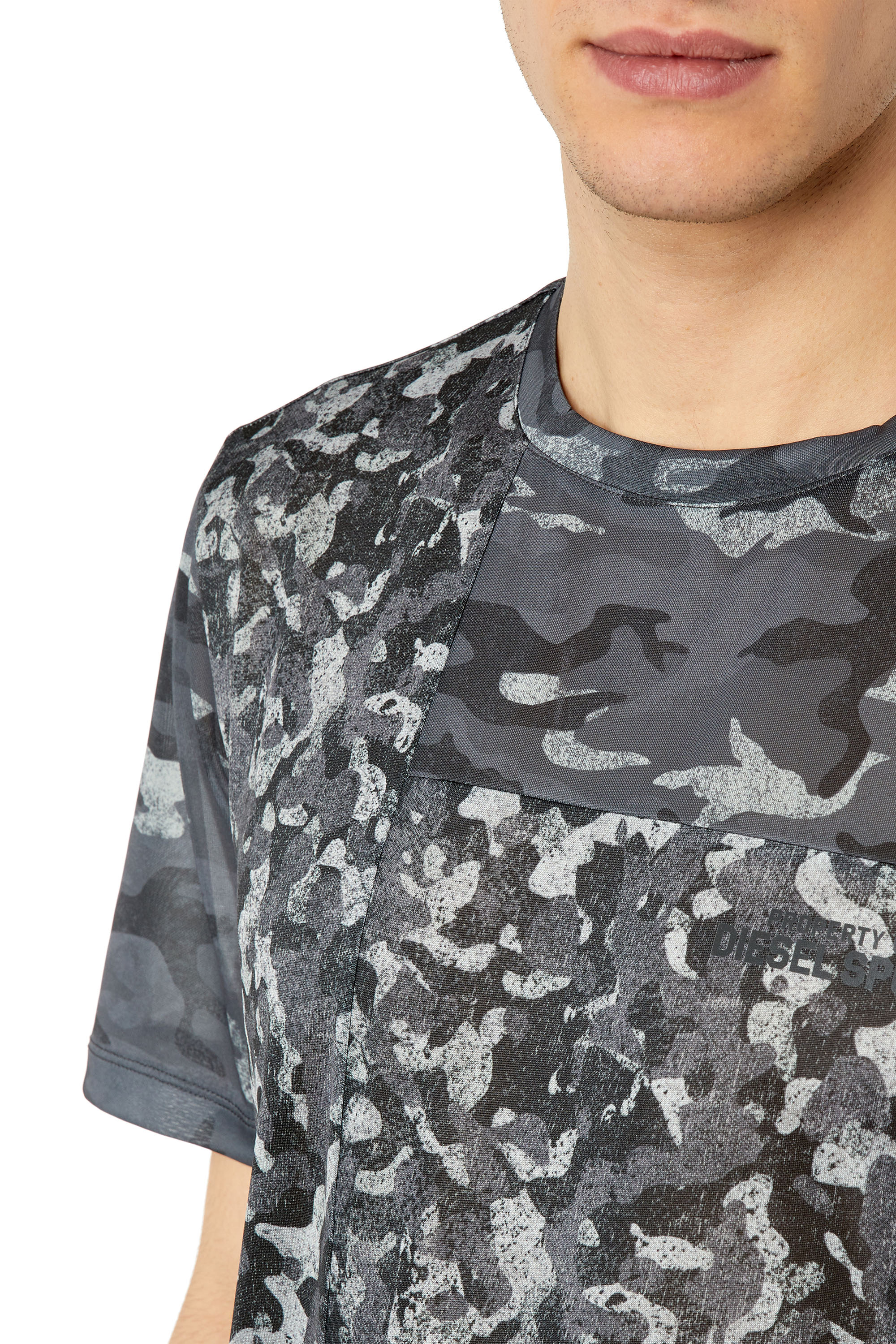 Diesel - AMTEE-MENG-WT09, Grey/Black - Image 4