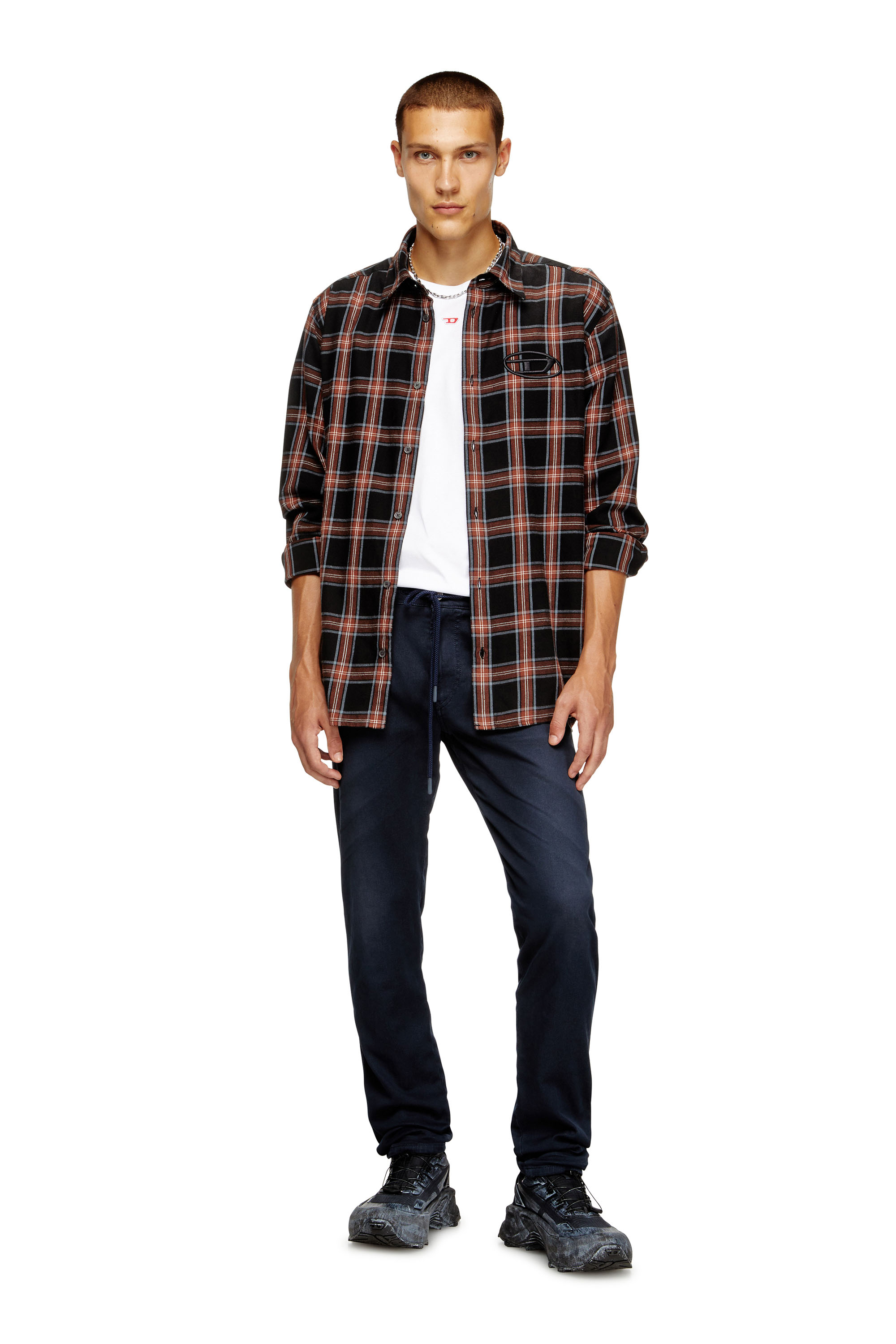 Slim 2062 D-Strukt Joggjeans® 0670M, Blue Diesel - Man's Slim 2062 D-Strukt Joggjeans® 0670M, Blue - 1