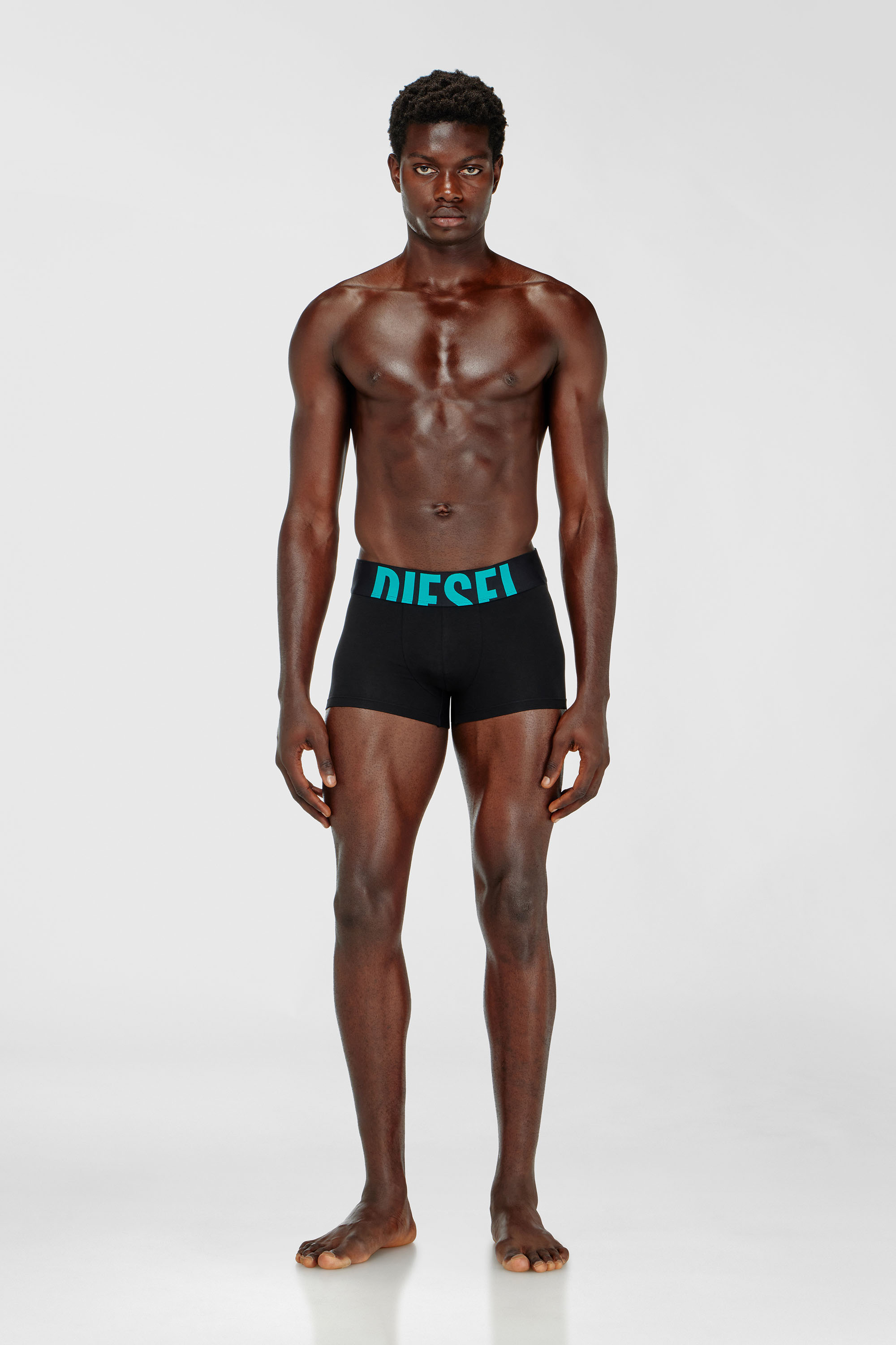 Three-pack boxer briefs in stretch cotton