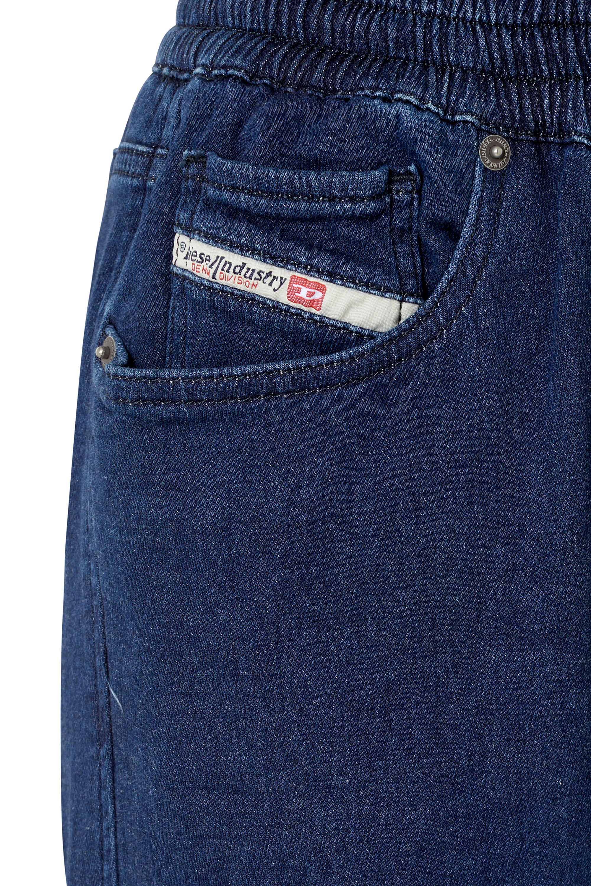 Diesel - D-Ursy Track Denim 069ZQ Slim, Dark Blue - Image 3