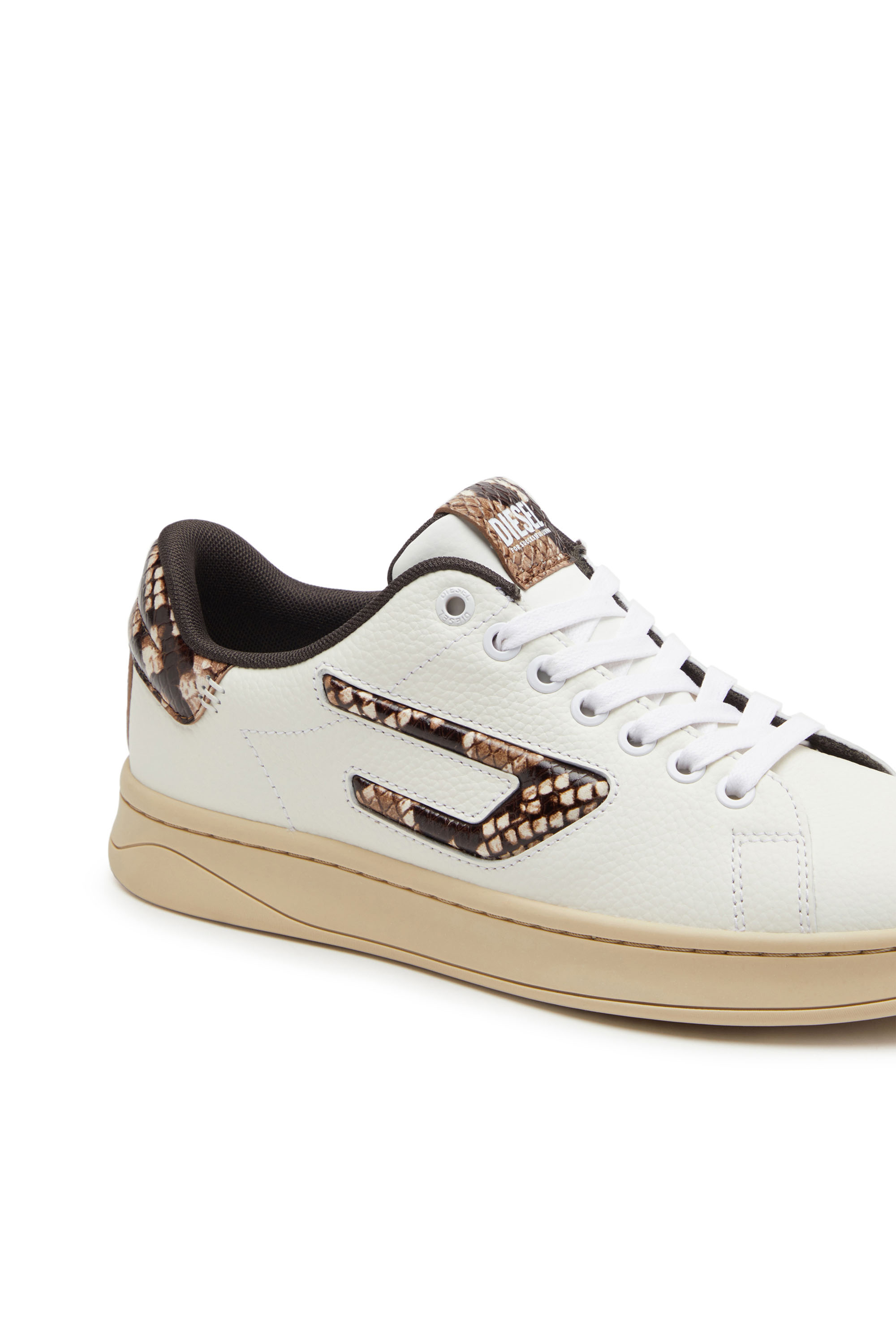 Diesel - S-ATHENE LOW W, White/Brown - Image 6