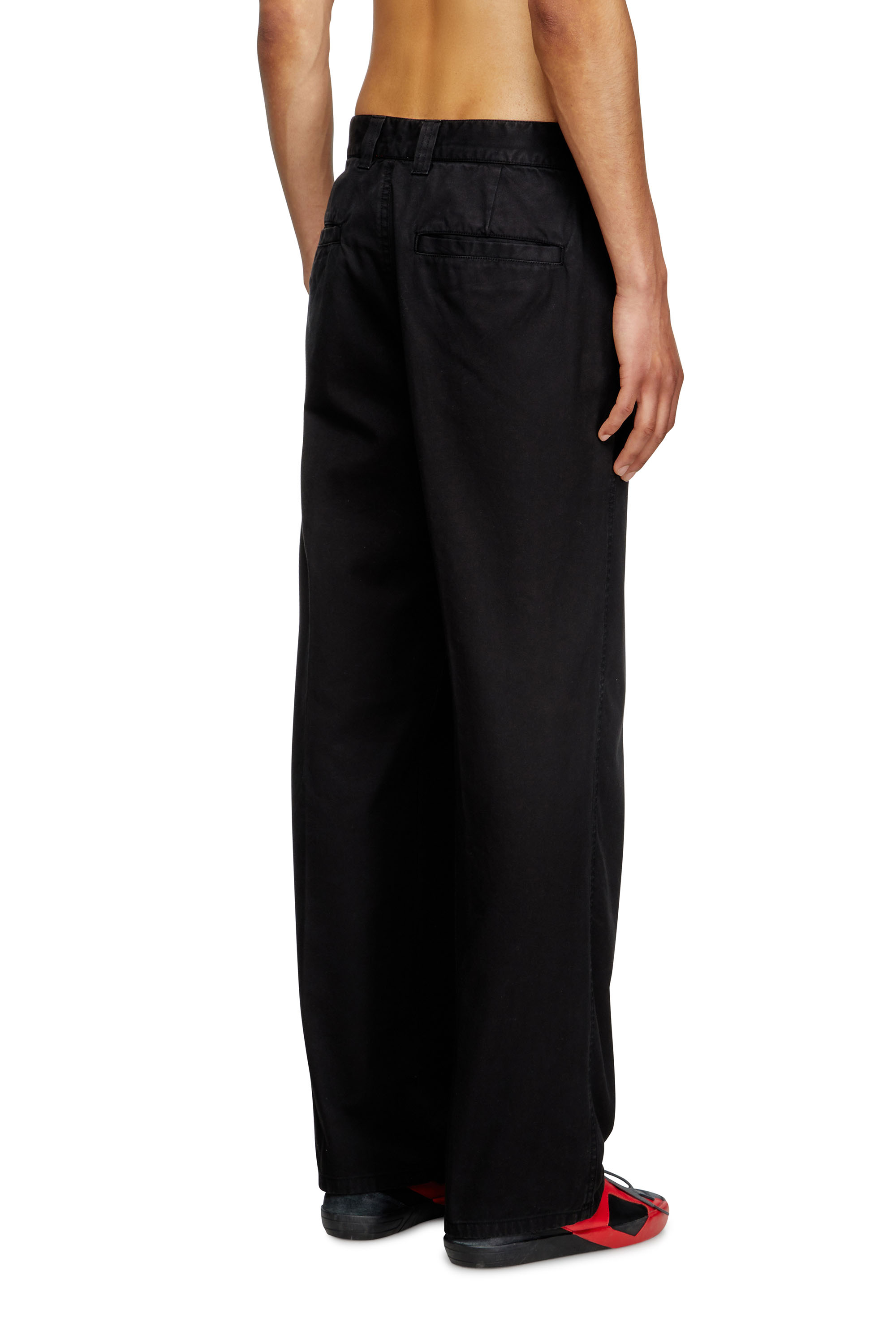 Diesel - P-HANT-CHINO, Man's Chino pants in Black - 4