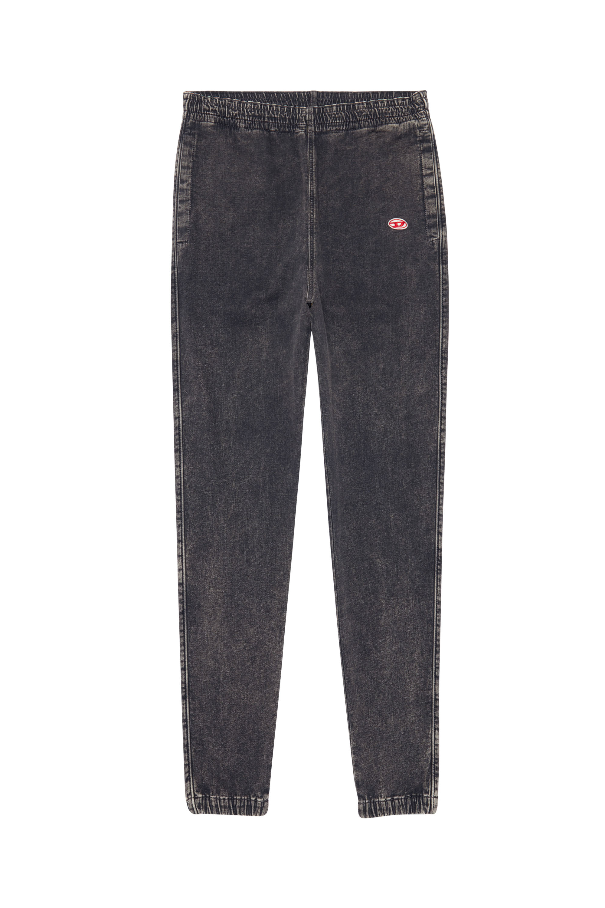 Diesel - D-Lab Track Denim 069ZF Tapered, Black/Dark grey - Image 6