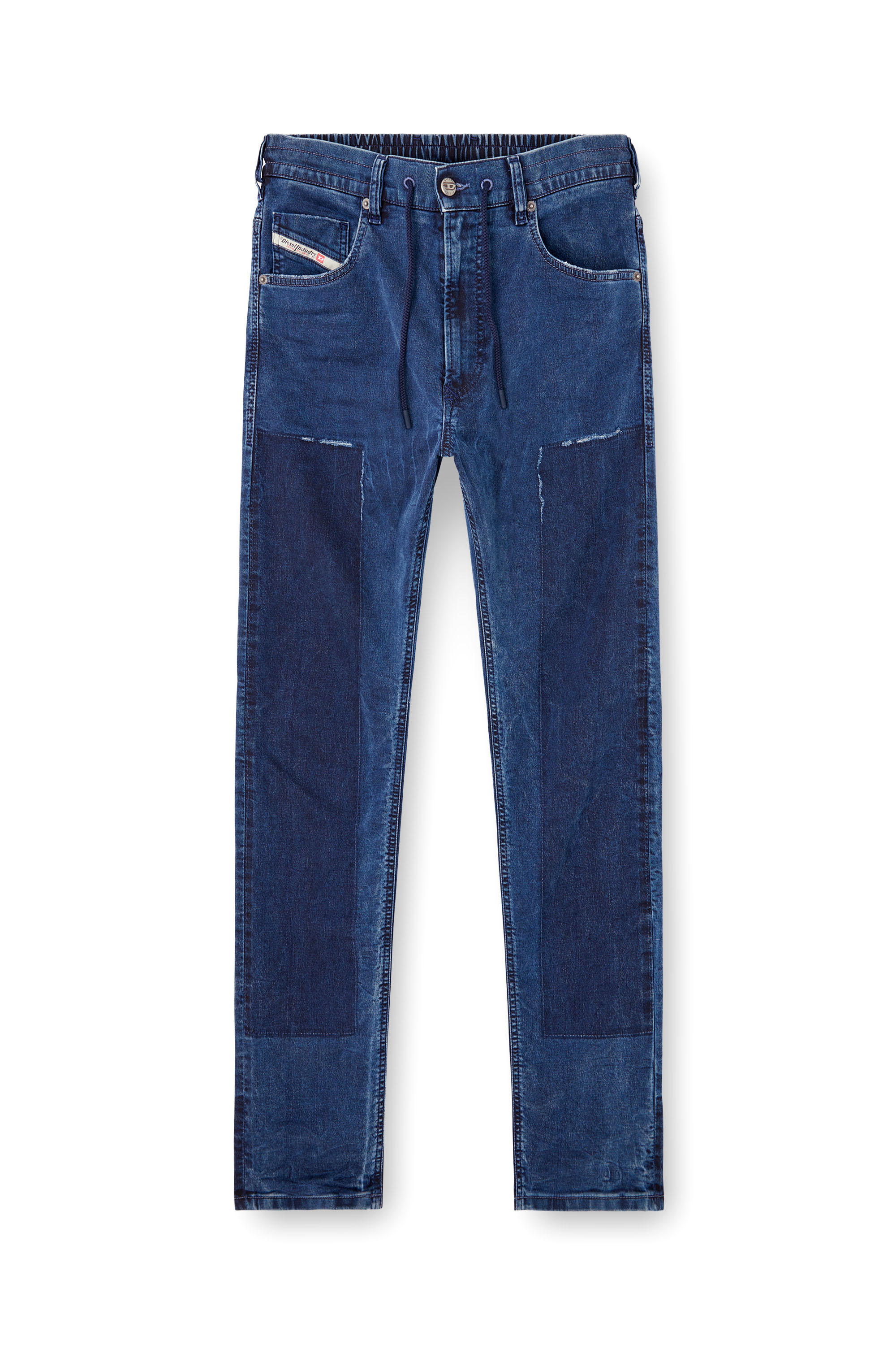 Diesel - Man's Regular 2030 D-Krooley Joggjeans® 09M36, Dark Blue - 3