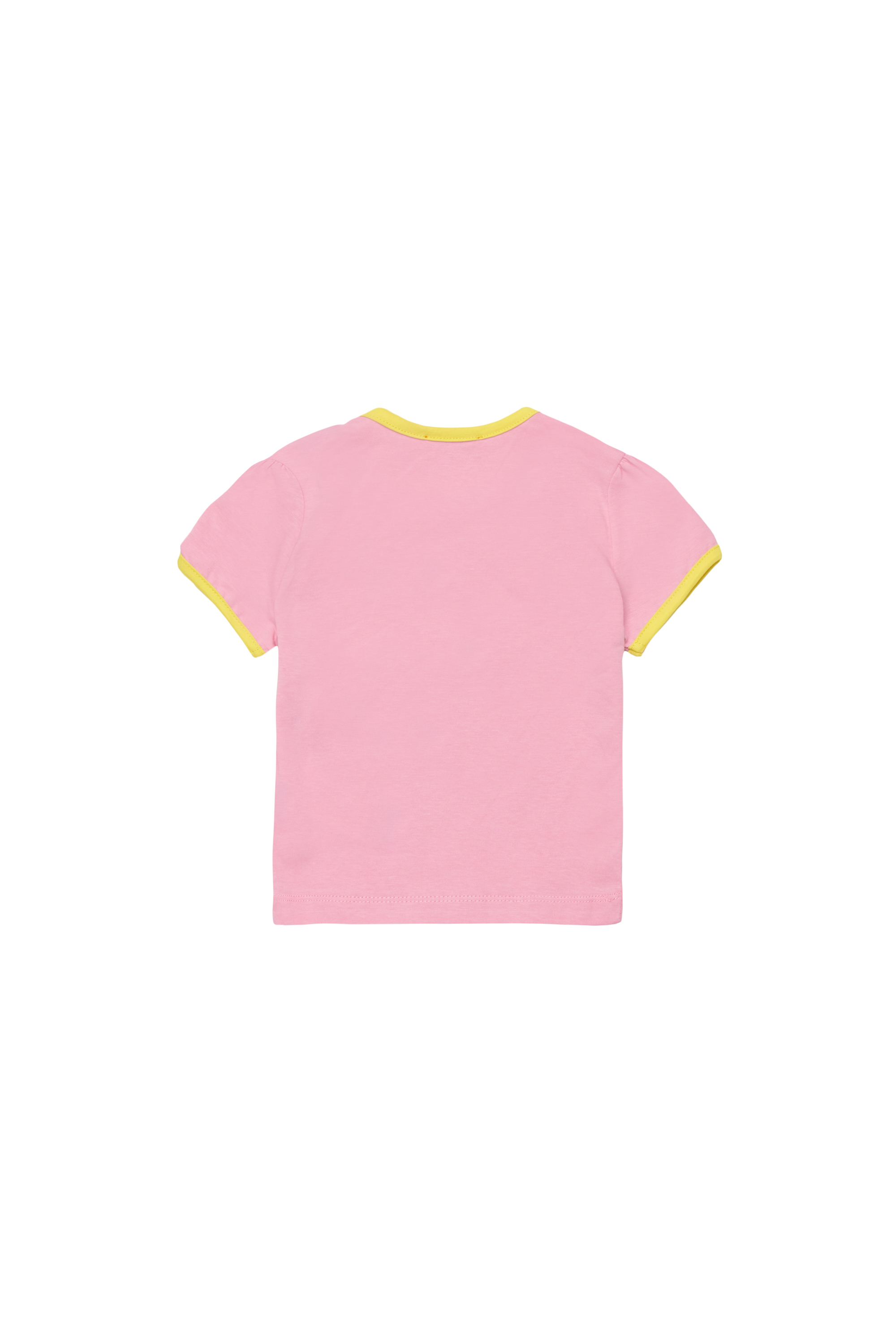 Diesel - TELAB, Woman's Ring T-shirt with embroidery in Pink - 2