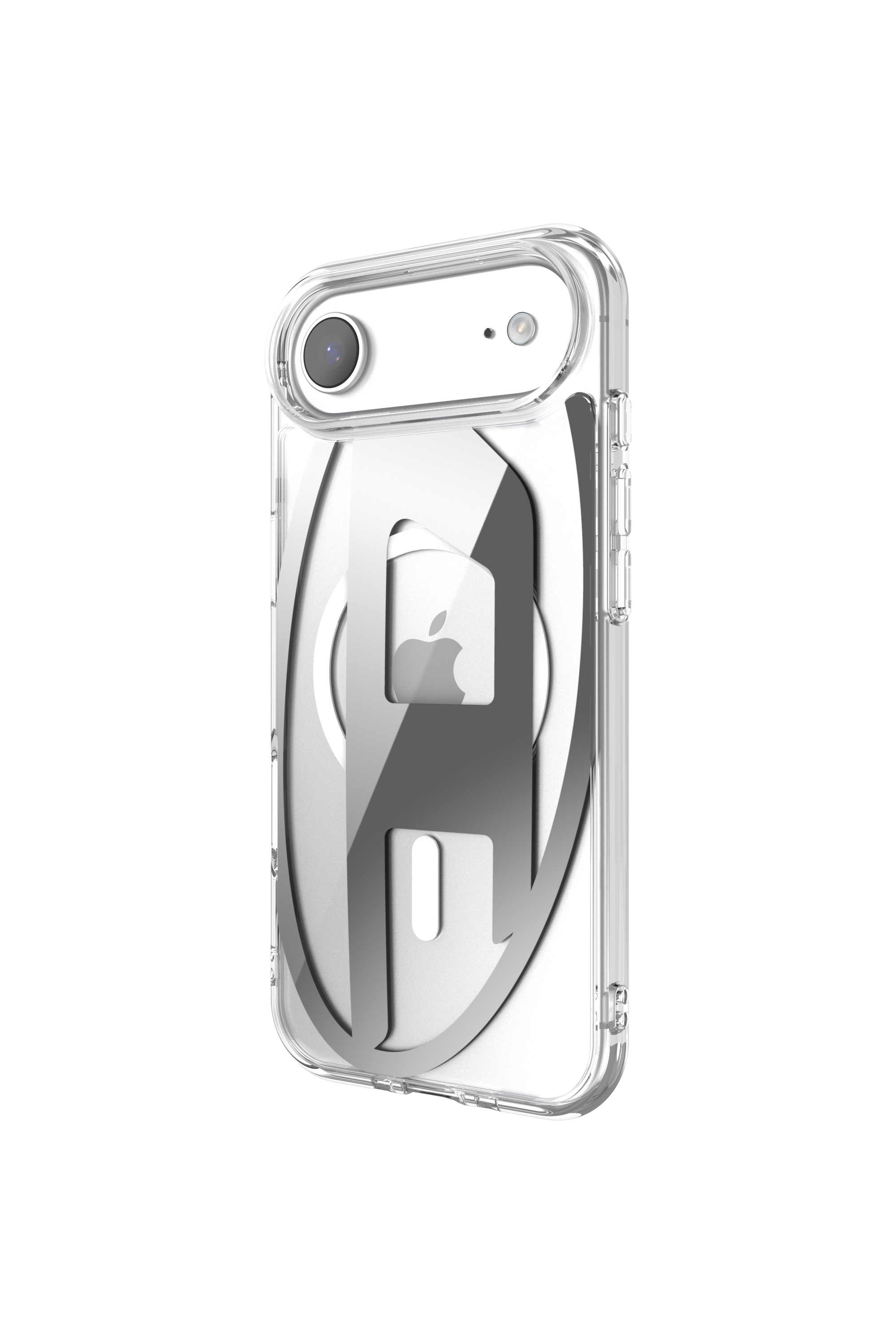 Diesel - 60412 AOP CASE, Unisex's Oval D metallic case with magsafe for iPhone 17 Air in Grey - 4