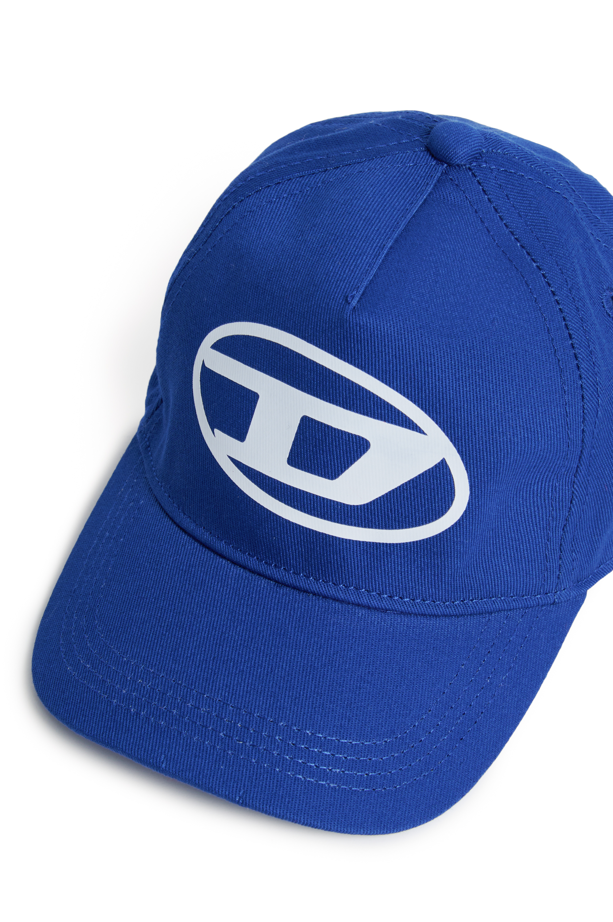 Diesel - FIMBOB, Unisex's Baseball cap with Oval D print in Blue - 3