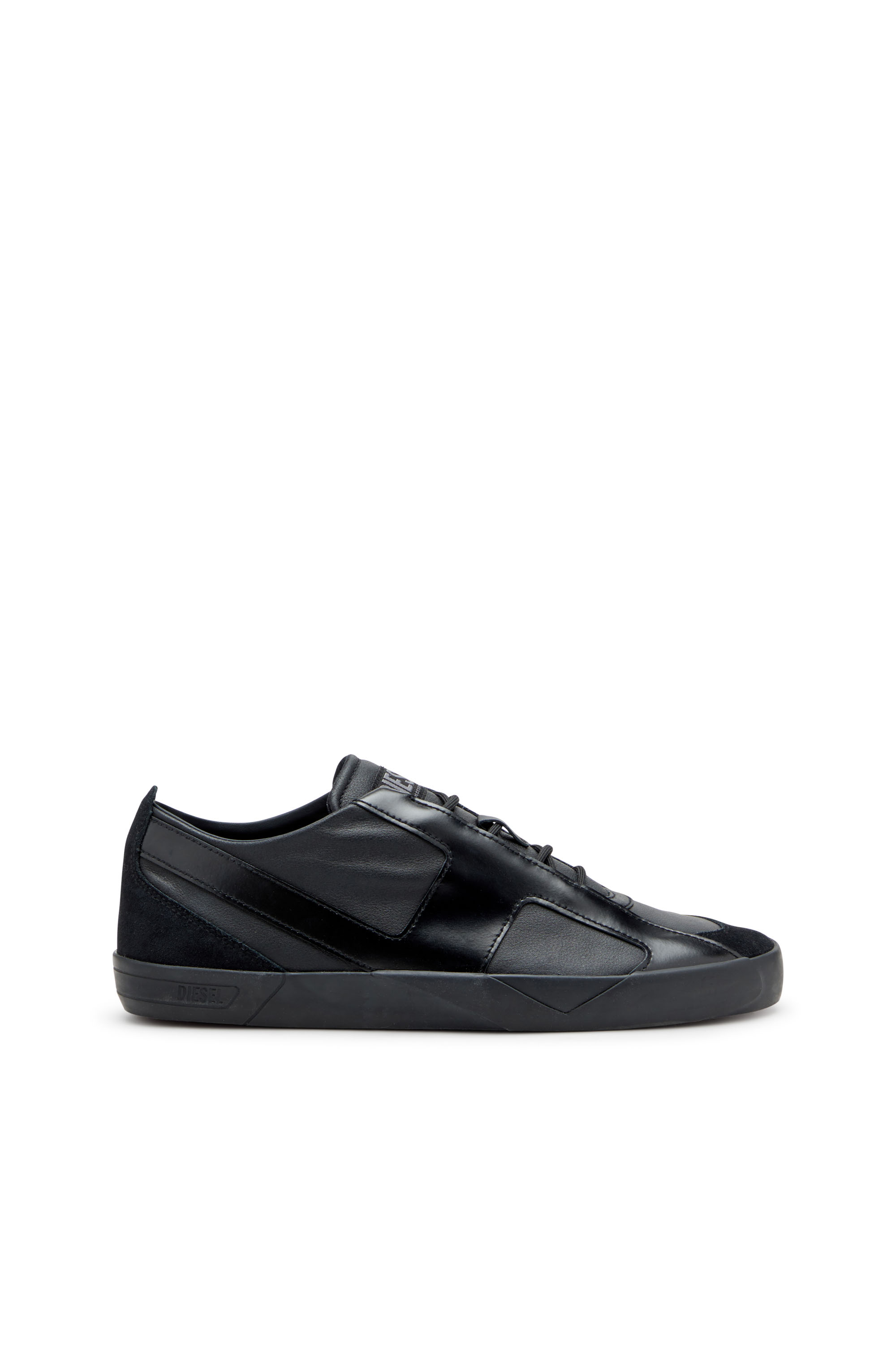 Diesel - S-SLANTE-D LOW, Man's Sneakers in suede and leather with D logo in null - 1
