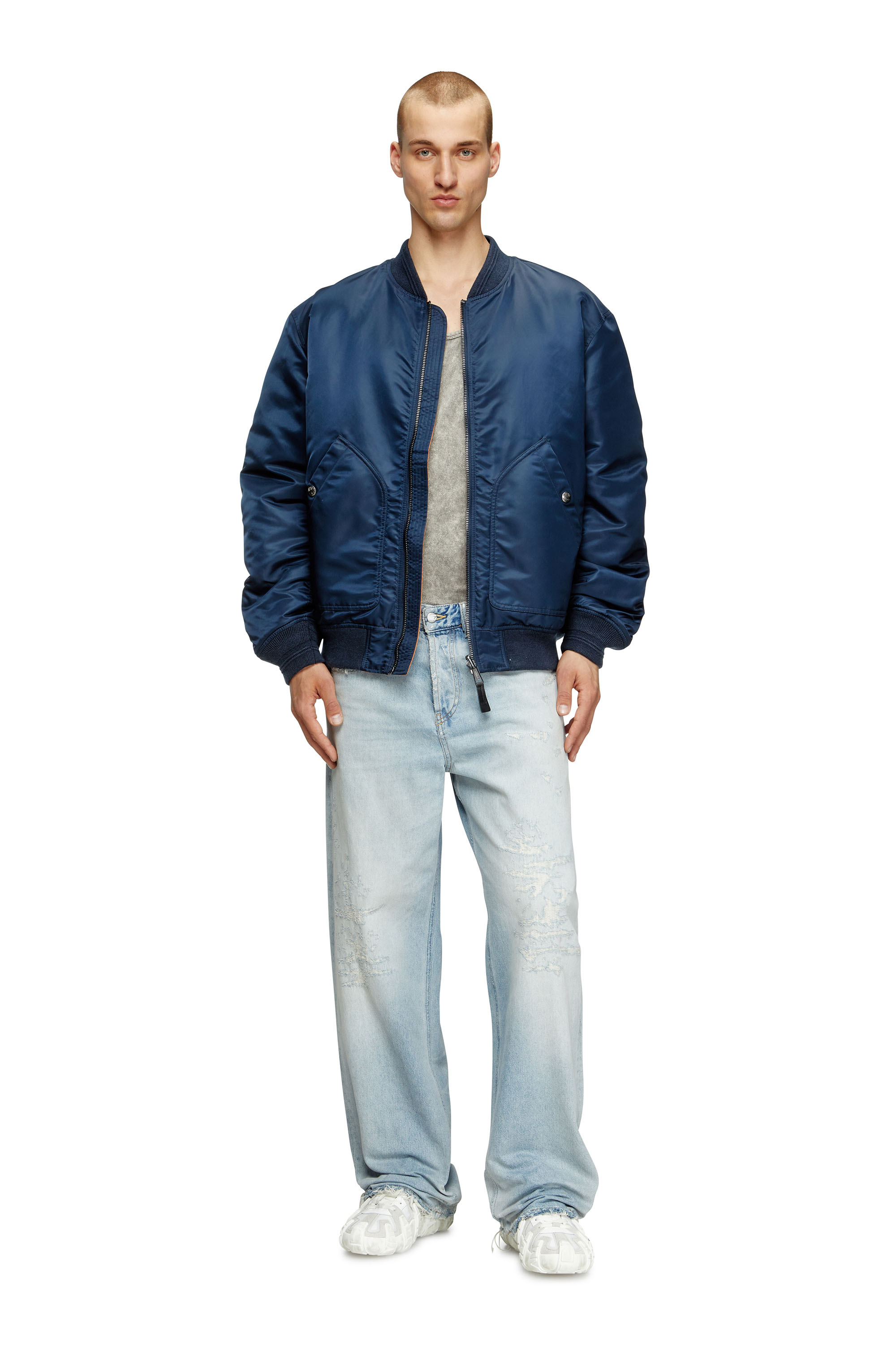 Diesel - Man's Relaxed Jeans 2001 D-Macro 09M53, Light Blue - 2