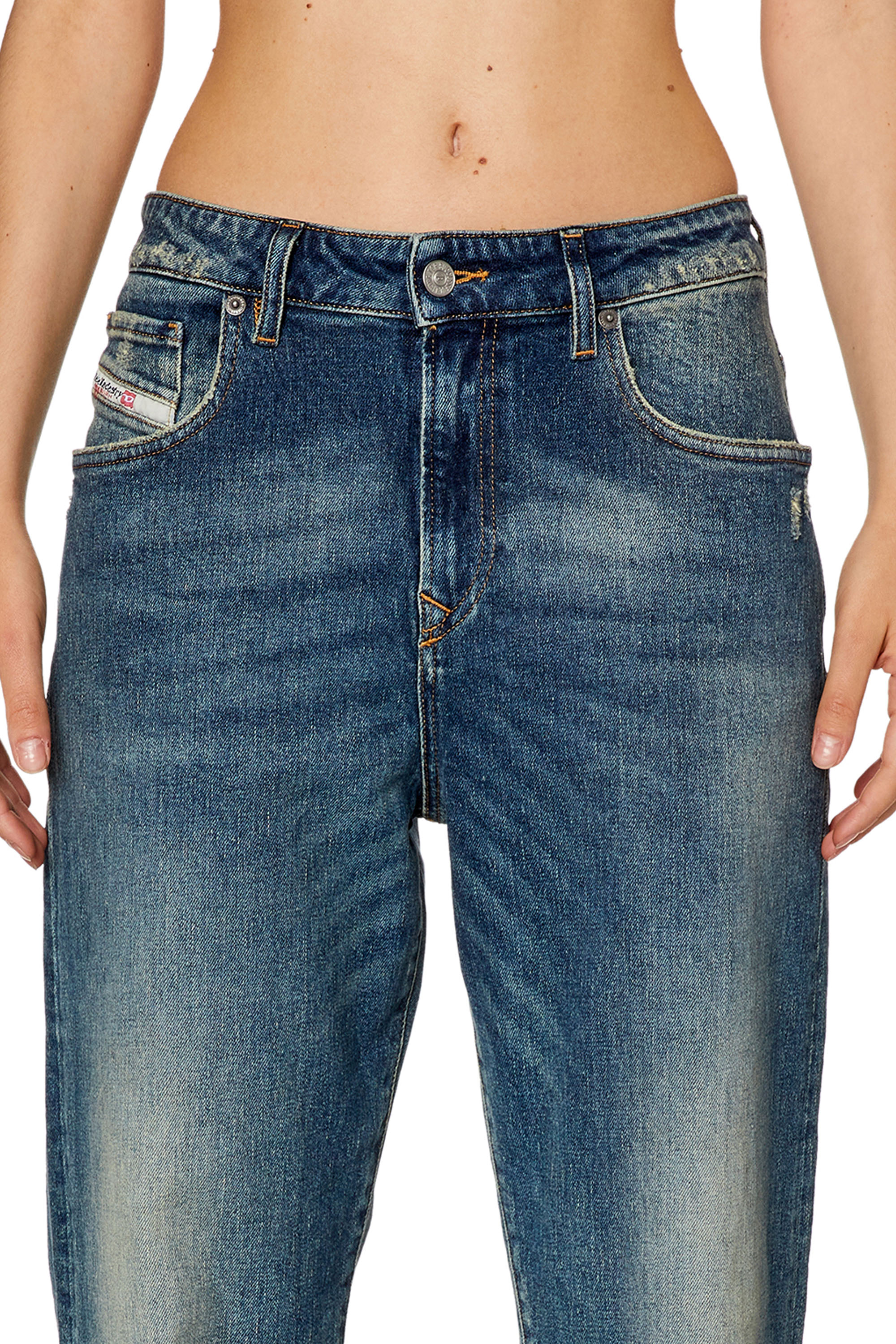 Diesel - Straight Jeans 1999 D-Reggy 007M5, Dark Blue - Image 4