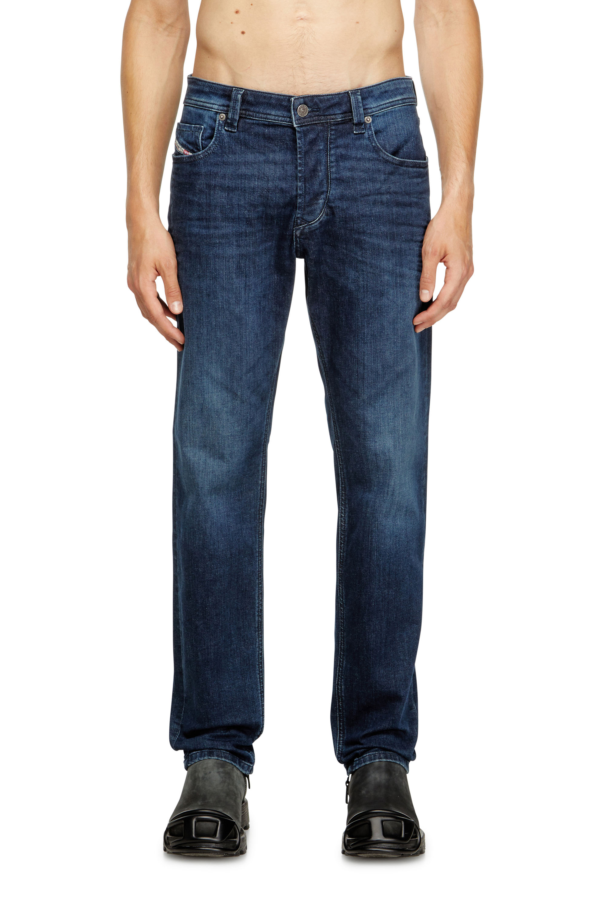 Diesel - Man's Regular Jeans 1986 Larkee-Beex 0CNAA, Dark Blue - 1
