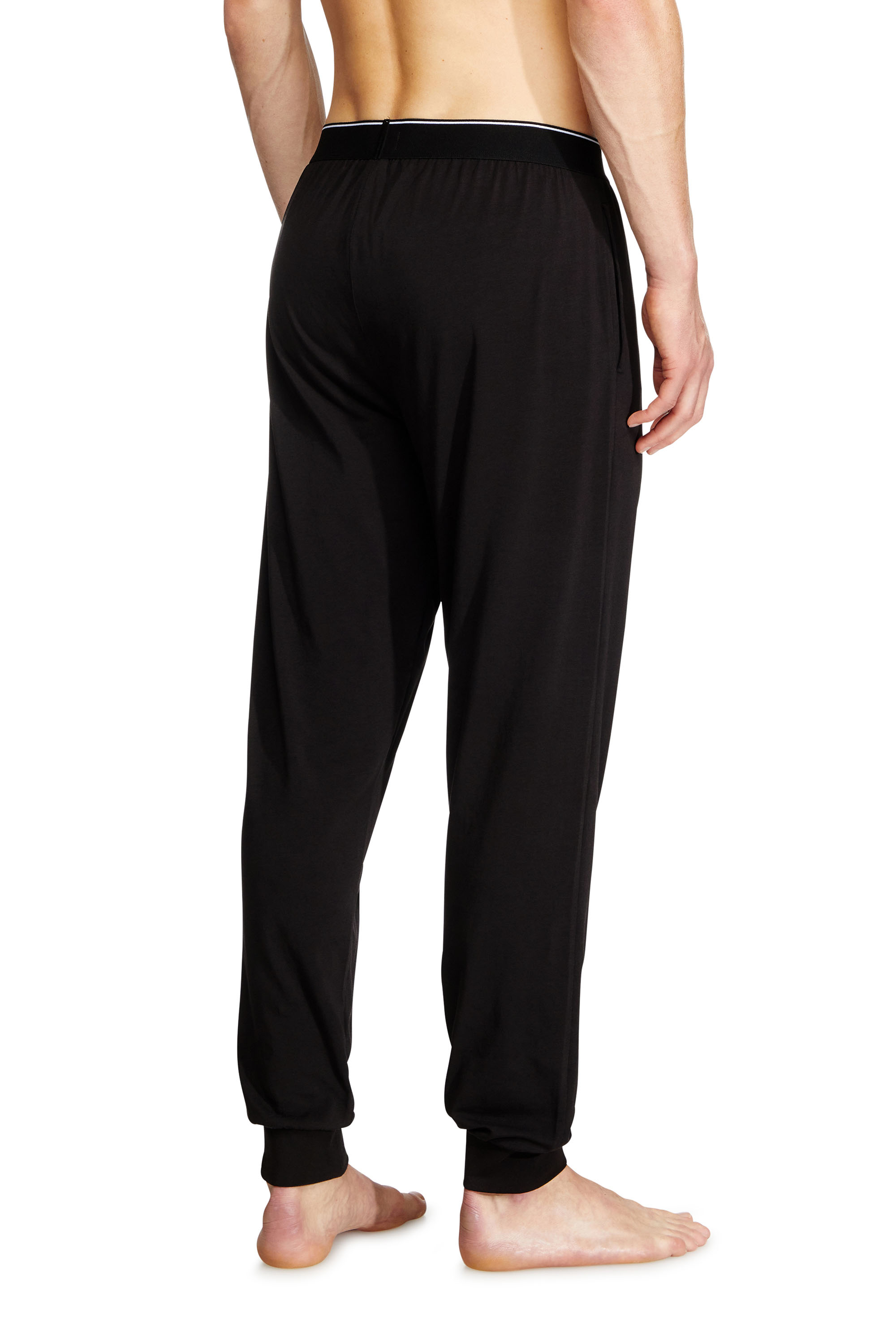 Diesel - JULIO-D-BOX, Man's Denim Division sweatpants in Black - 2