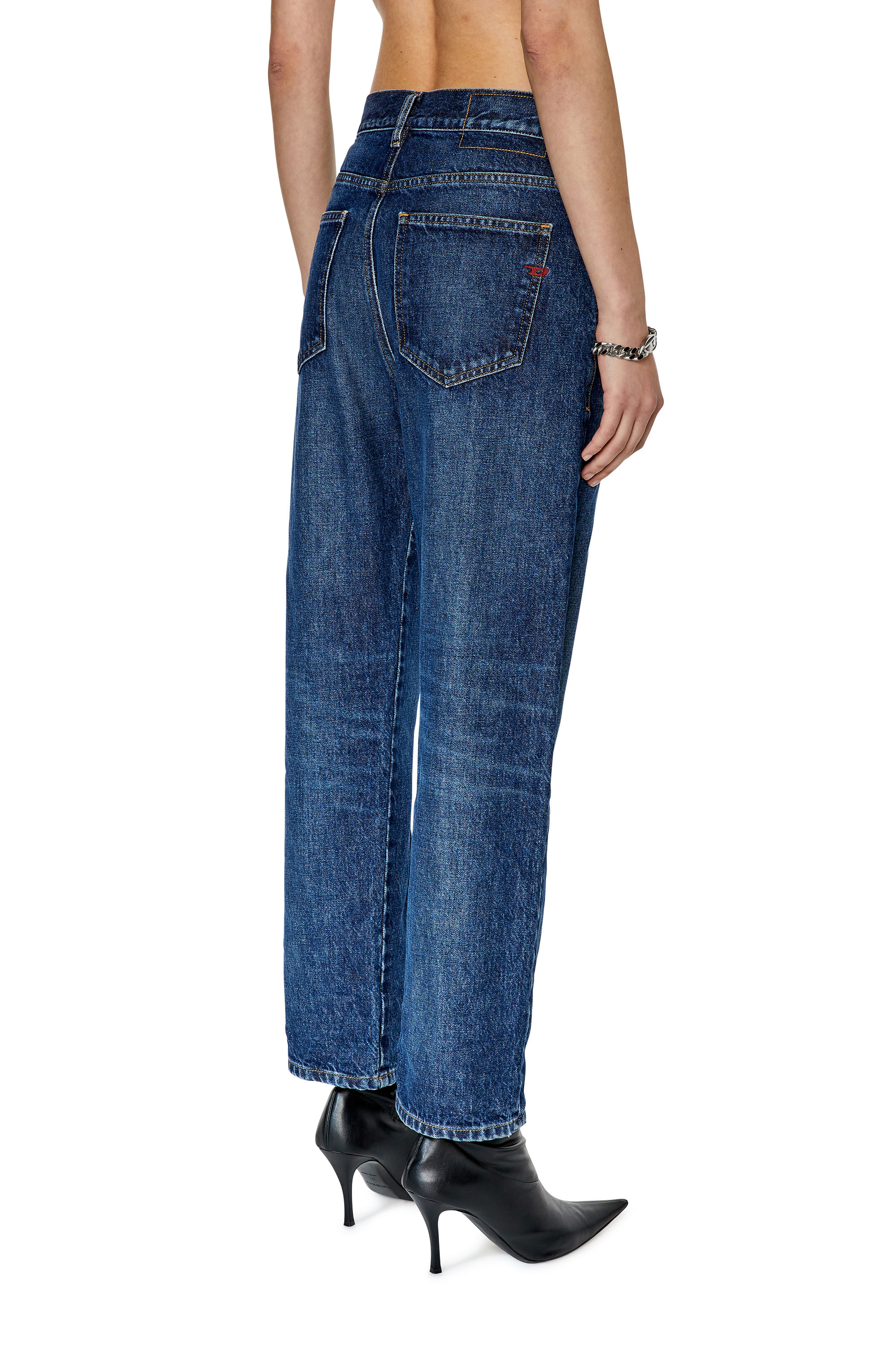 Diesel - 2016 D-Air 09F35 Boyfriend Jeans, Medium blue - Image 2