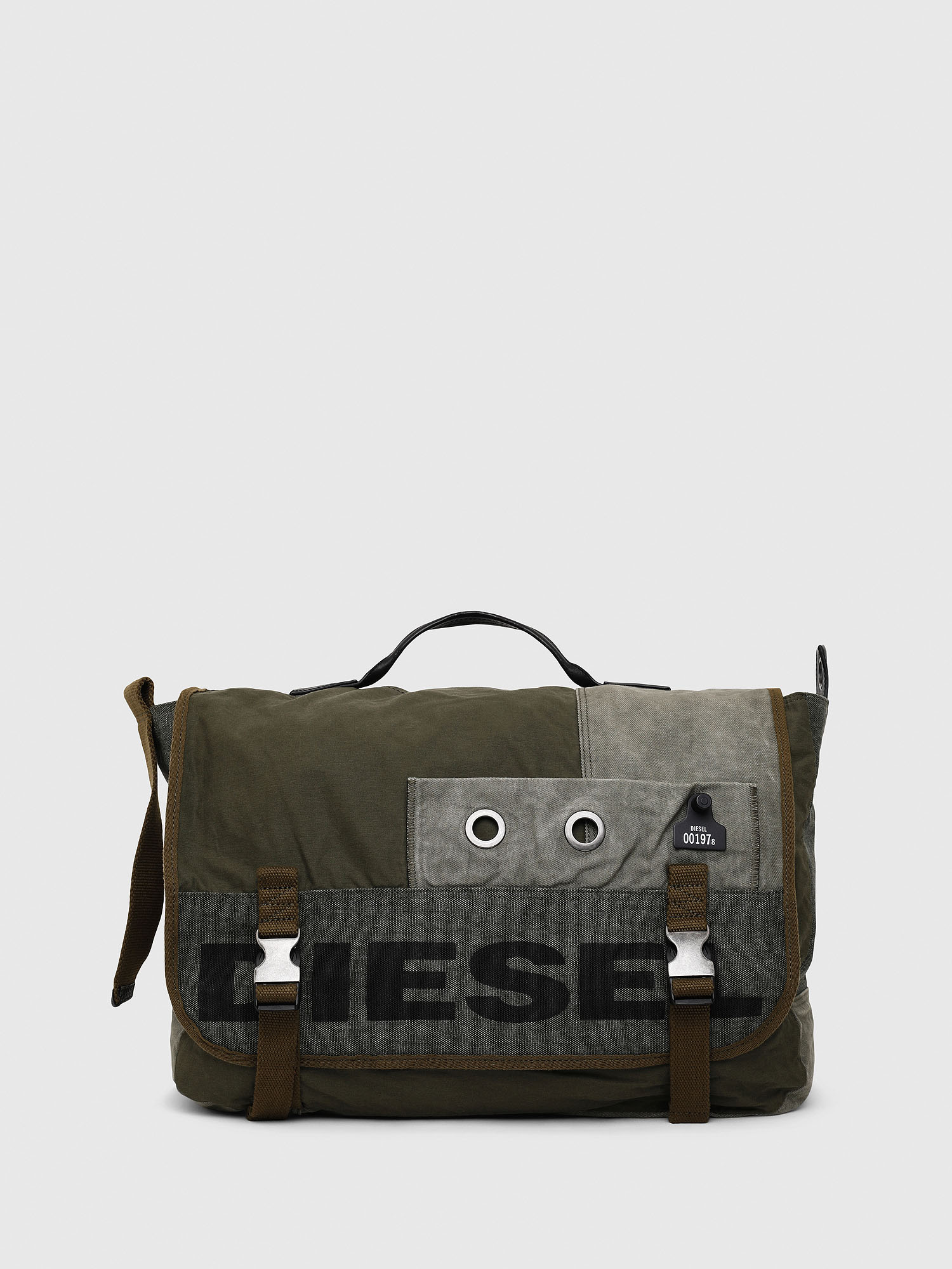 diesel messenger bag canvas
