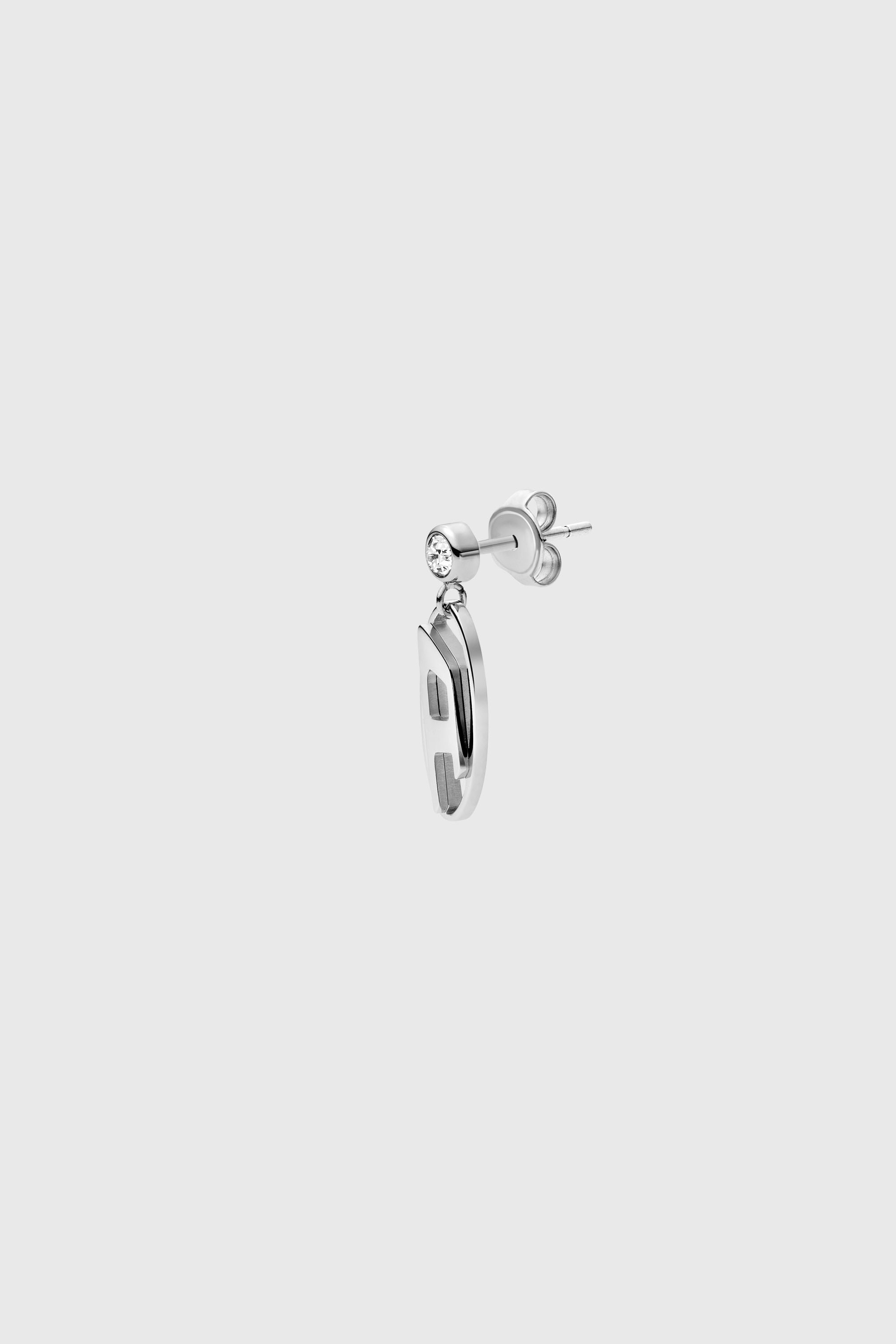 Stainless steel drop earring