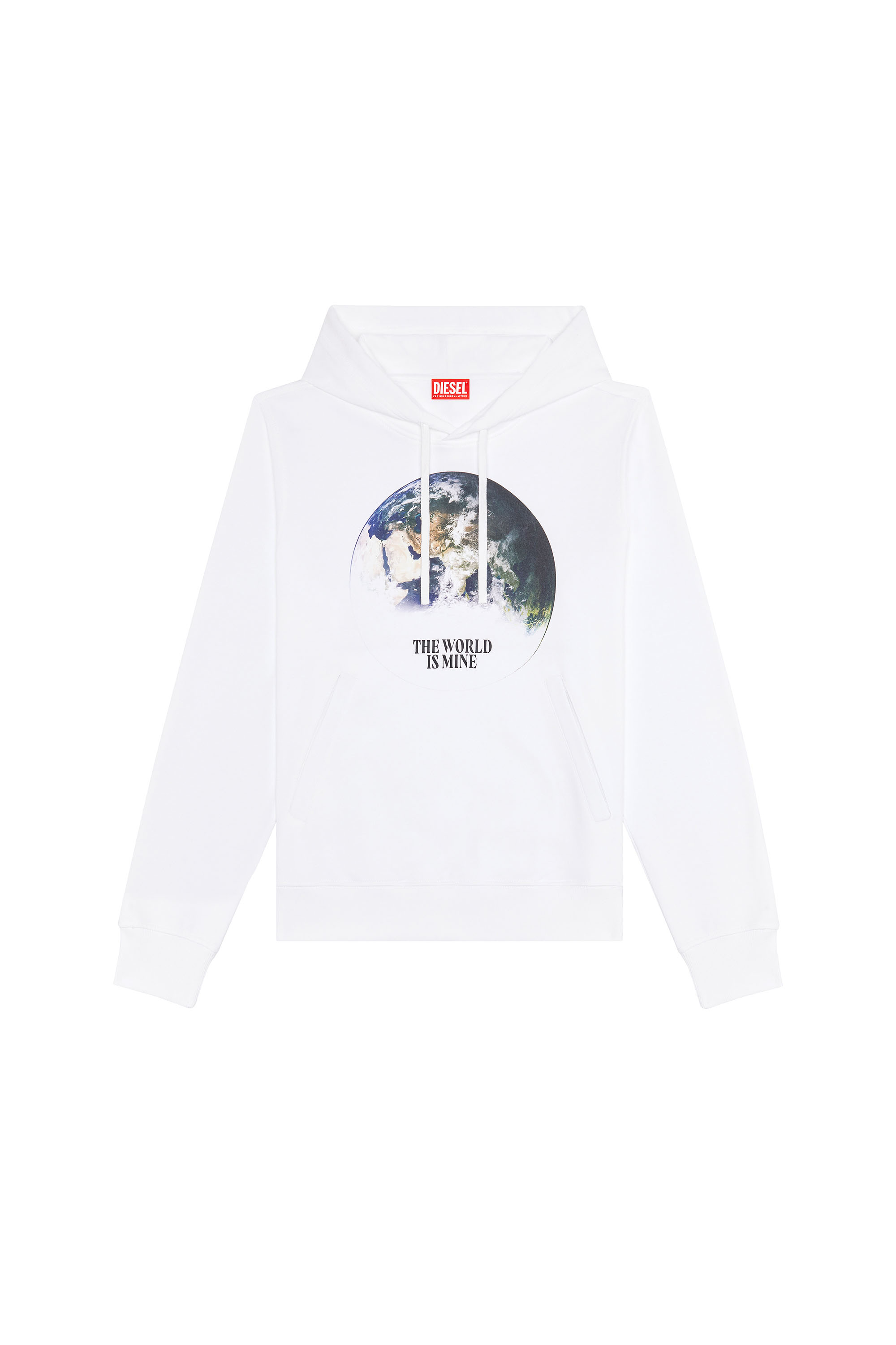 Diesel - S-GINN-WELT-HOOD, White - Image 5