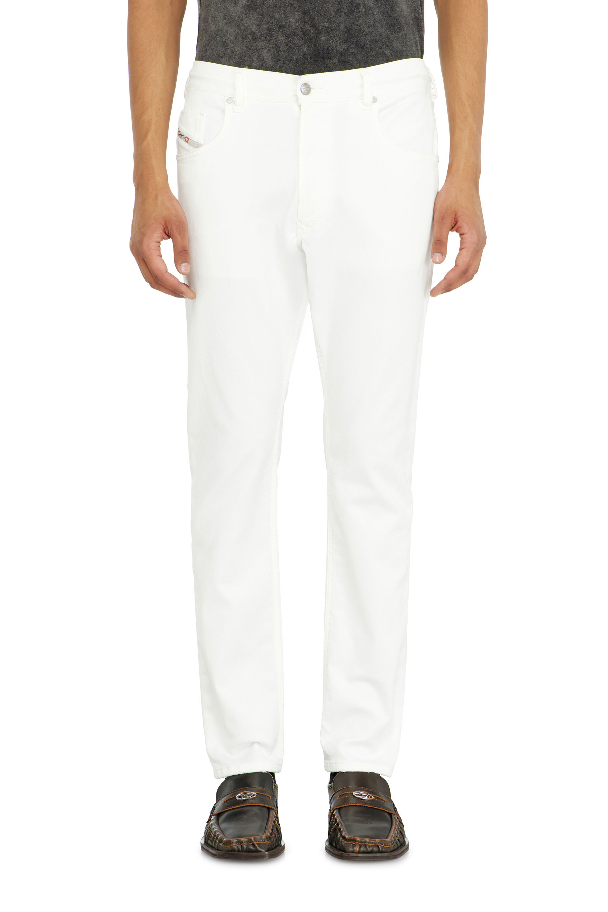 Diesel - Man's Regular 2032 D-Krooley-BW Joggjeans&reg; 068HX, White - 2