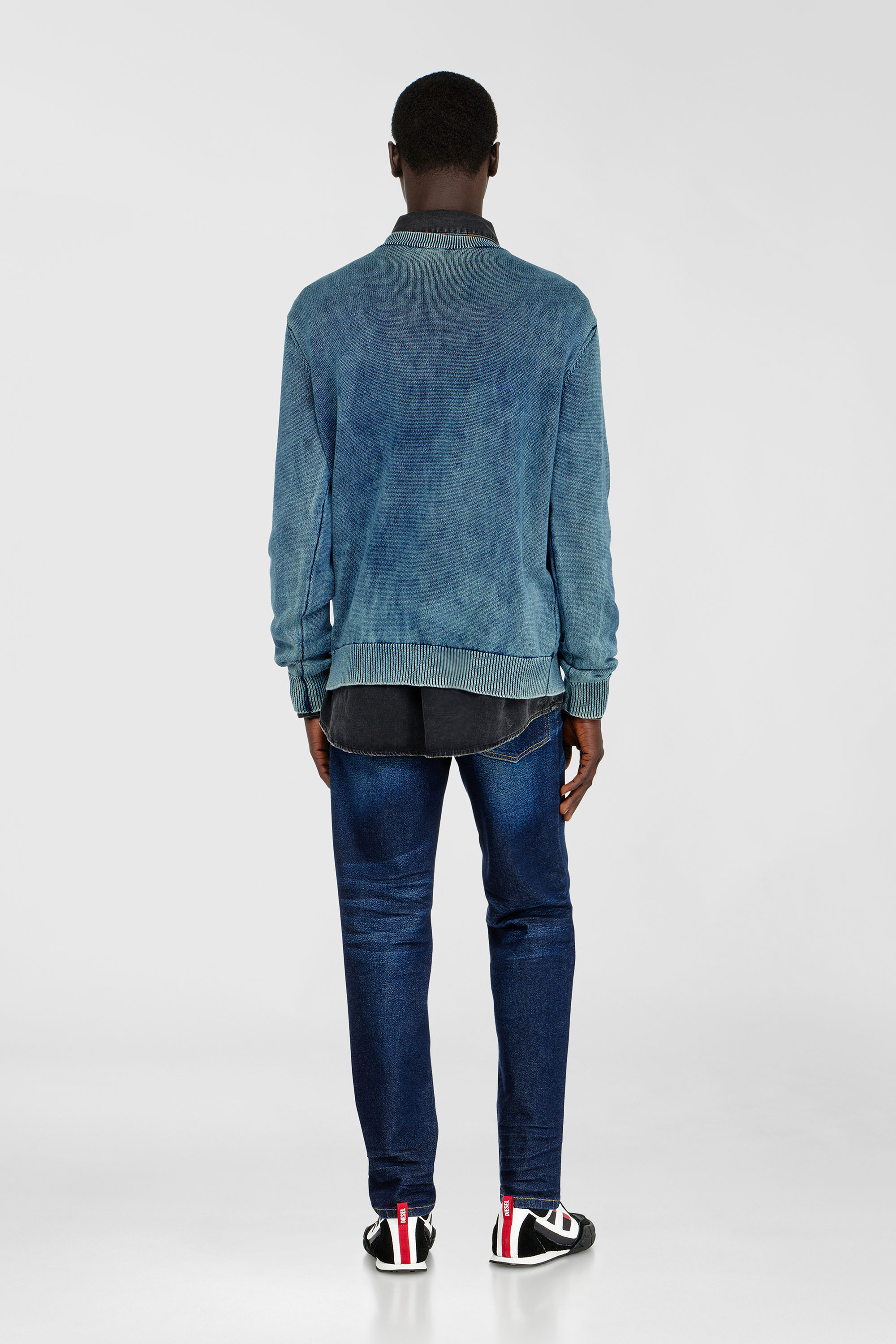 Diesel - Man's Regular Jeans 2023 D-Finitive 0KBBV, Dark Blue - 3