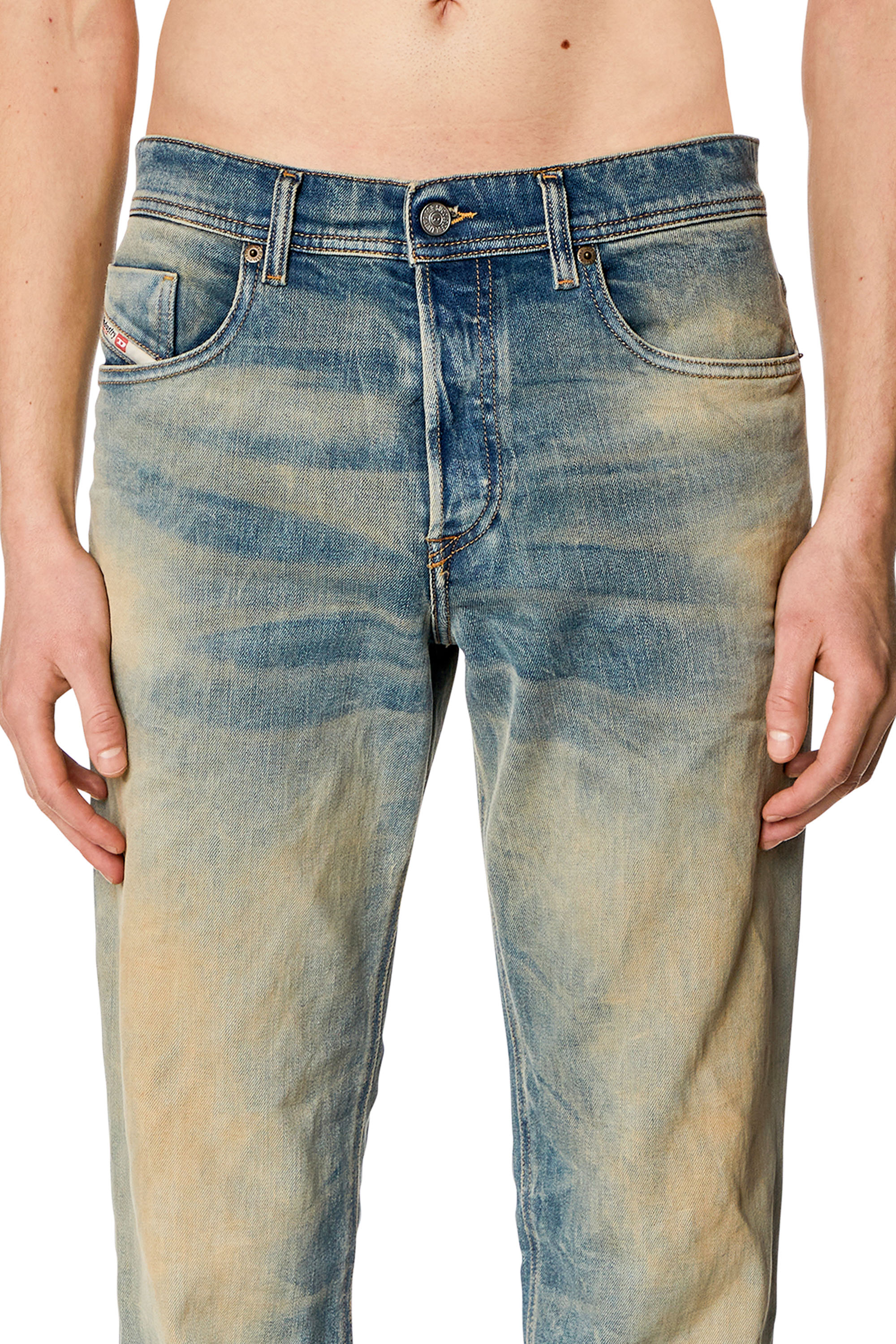 Diesel - Tapered Jeans 2023 D-Finitive 09H78, Medium blue - Image 5