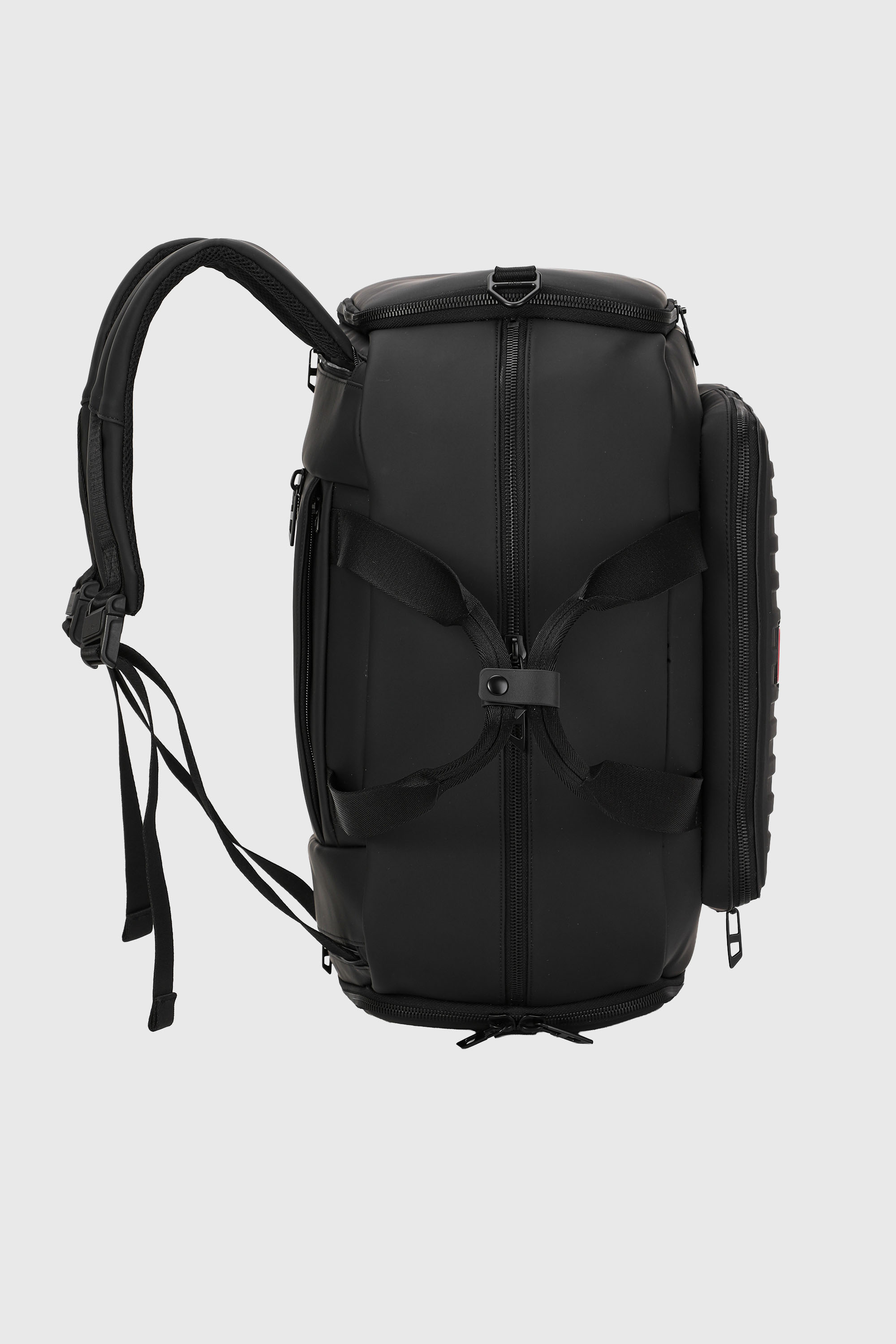 Diesel - DIESEL ALUMINUM DUFFLE- DSB004, Unisex's Pratical business duffle bag in Black - 4