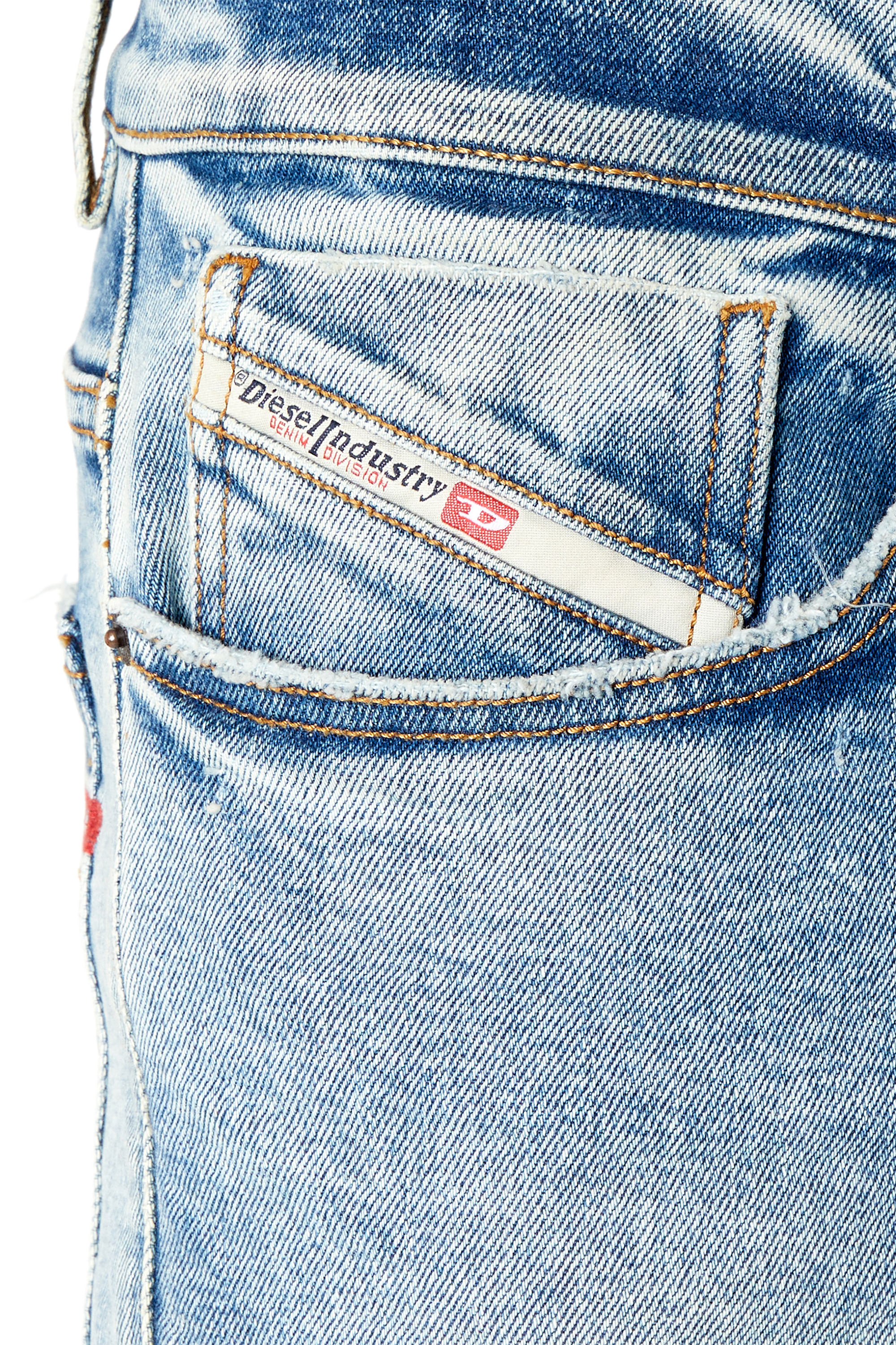 Diesel - 2005 D-Fining 09E86 Tapered Jeans, Light Blue - Image 3