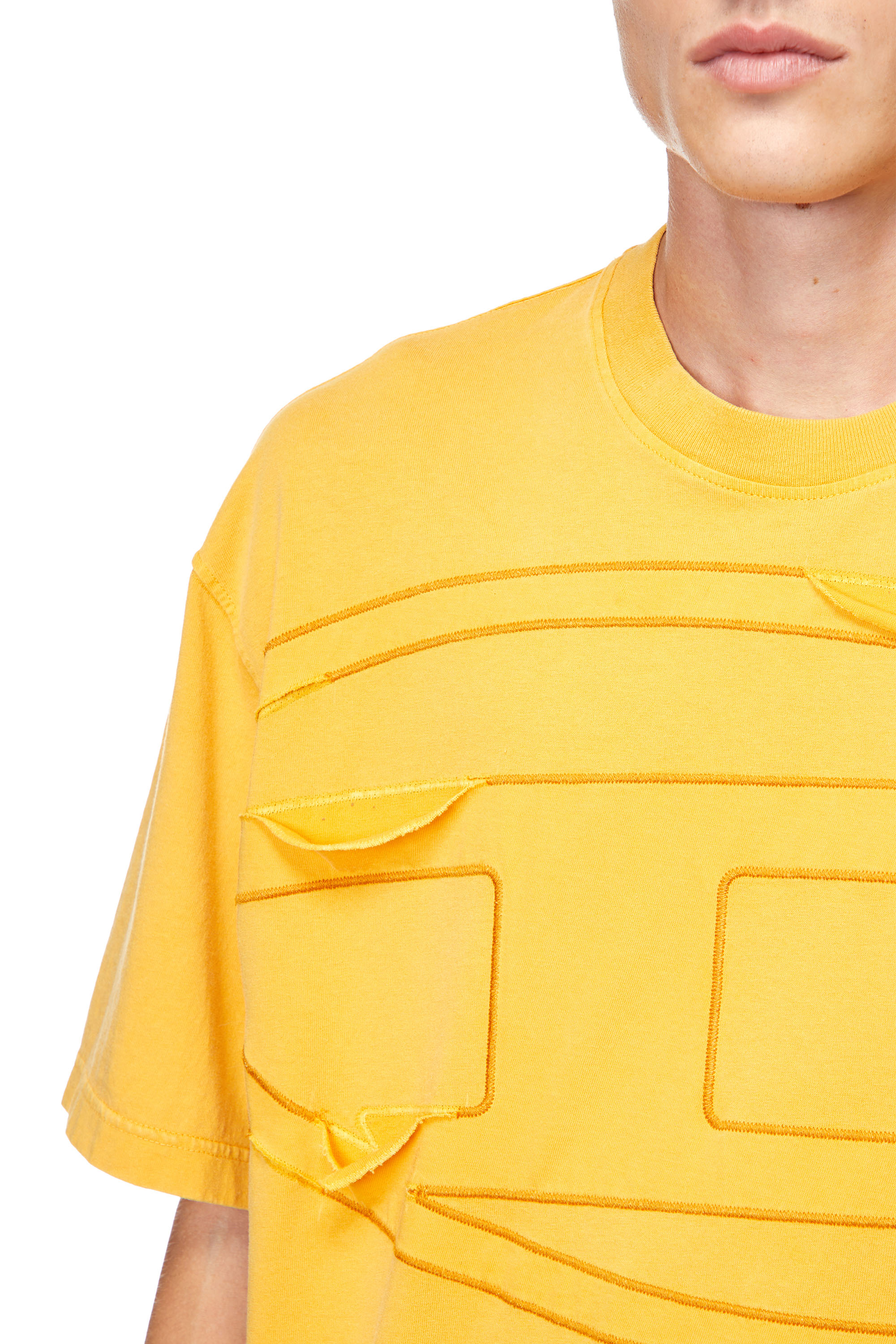 Diesel - T-WASH-PEELOVAL, Yellow - Image 5