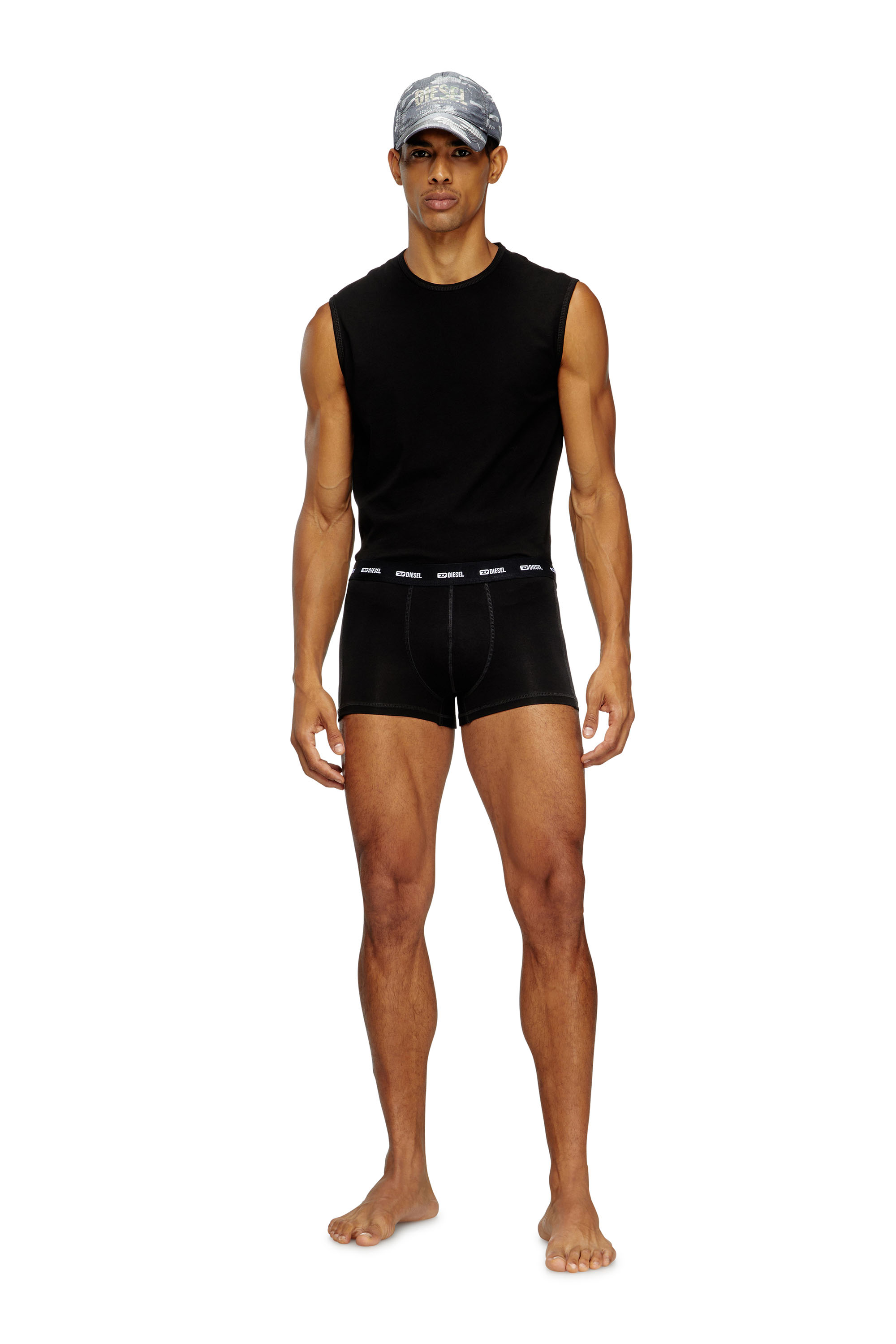 Diesel - TOM-UTLT-2PACK, Man's 2-pack tank top in Black - 2