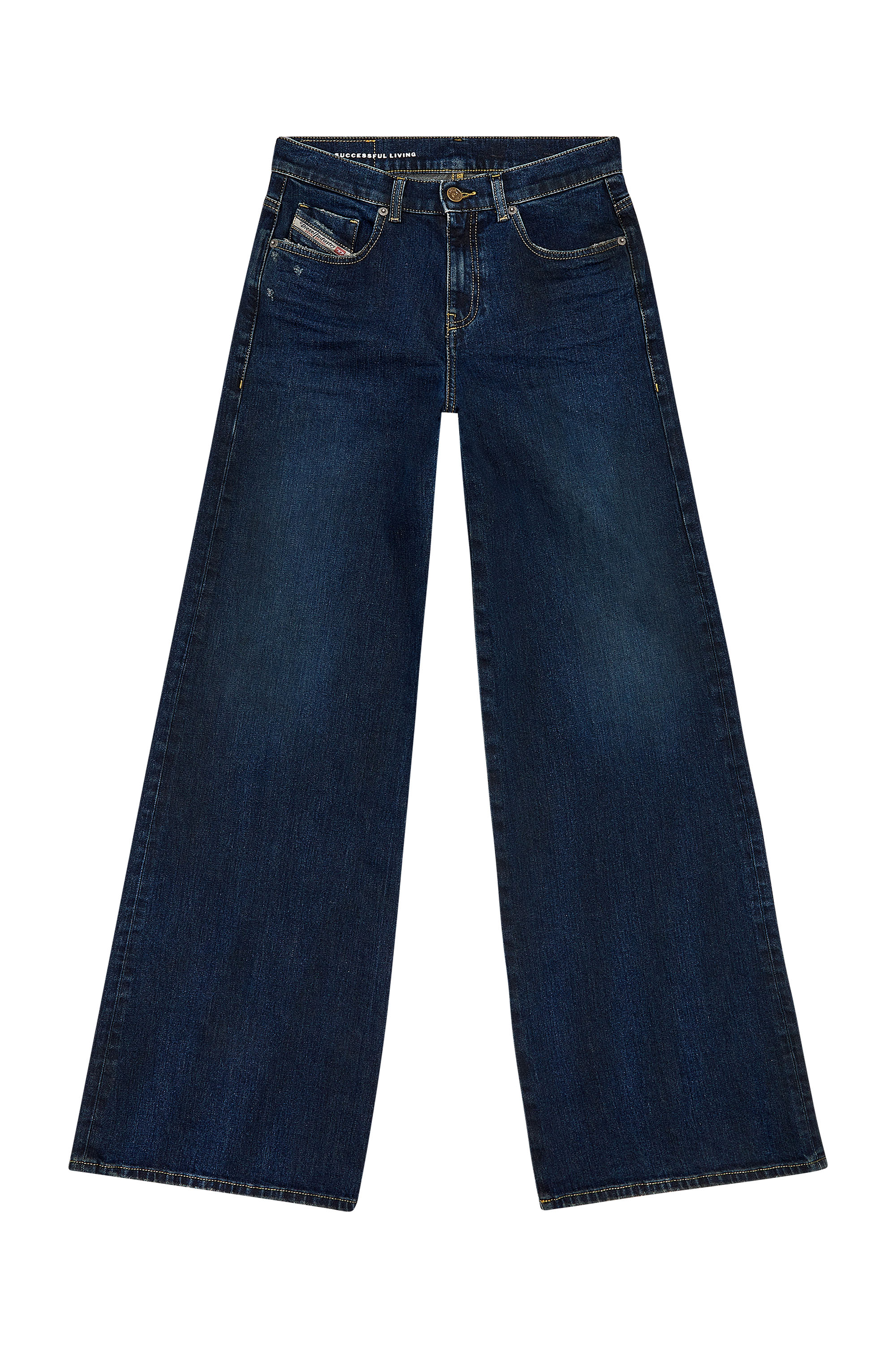 Diesel - Woman's Flare Jeans 1978 D-Akemi 09H48, Dark Blue - 2