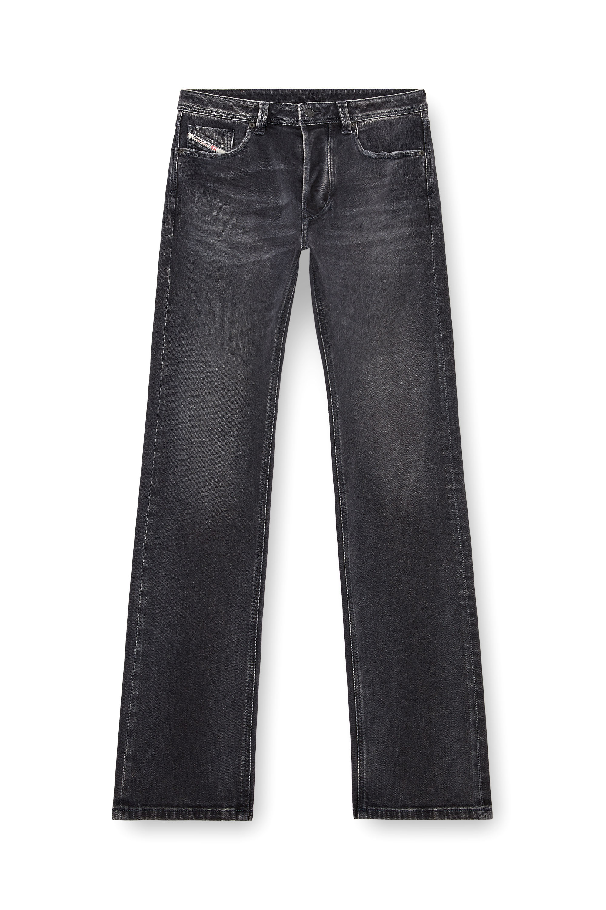 Diesel - Man's Regular Jeans 1985 Larkee 09K51, Black/Dark grey - 3