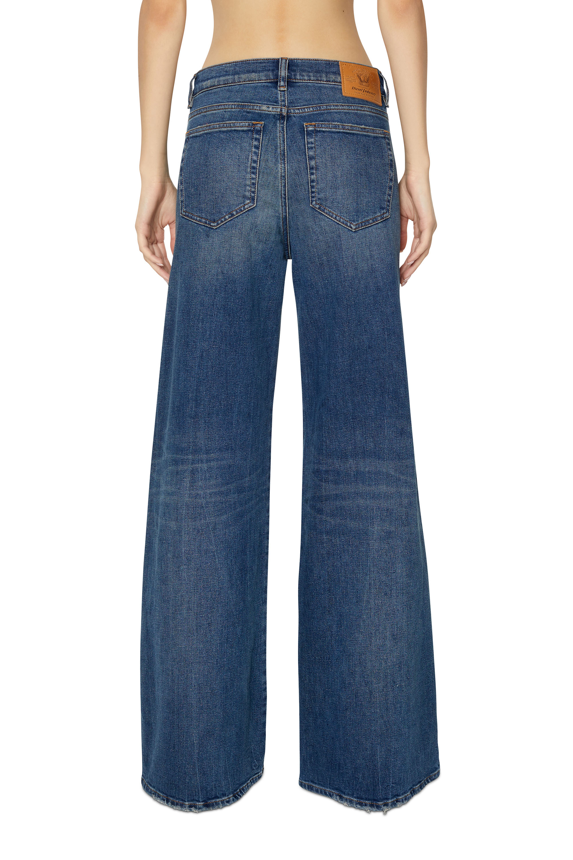 Diesel - 1978 D-Akemi 09E66 Bootcut and Flare Jeans, Dark Blue - Image 3