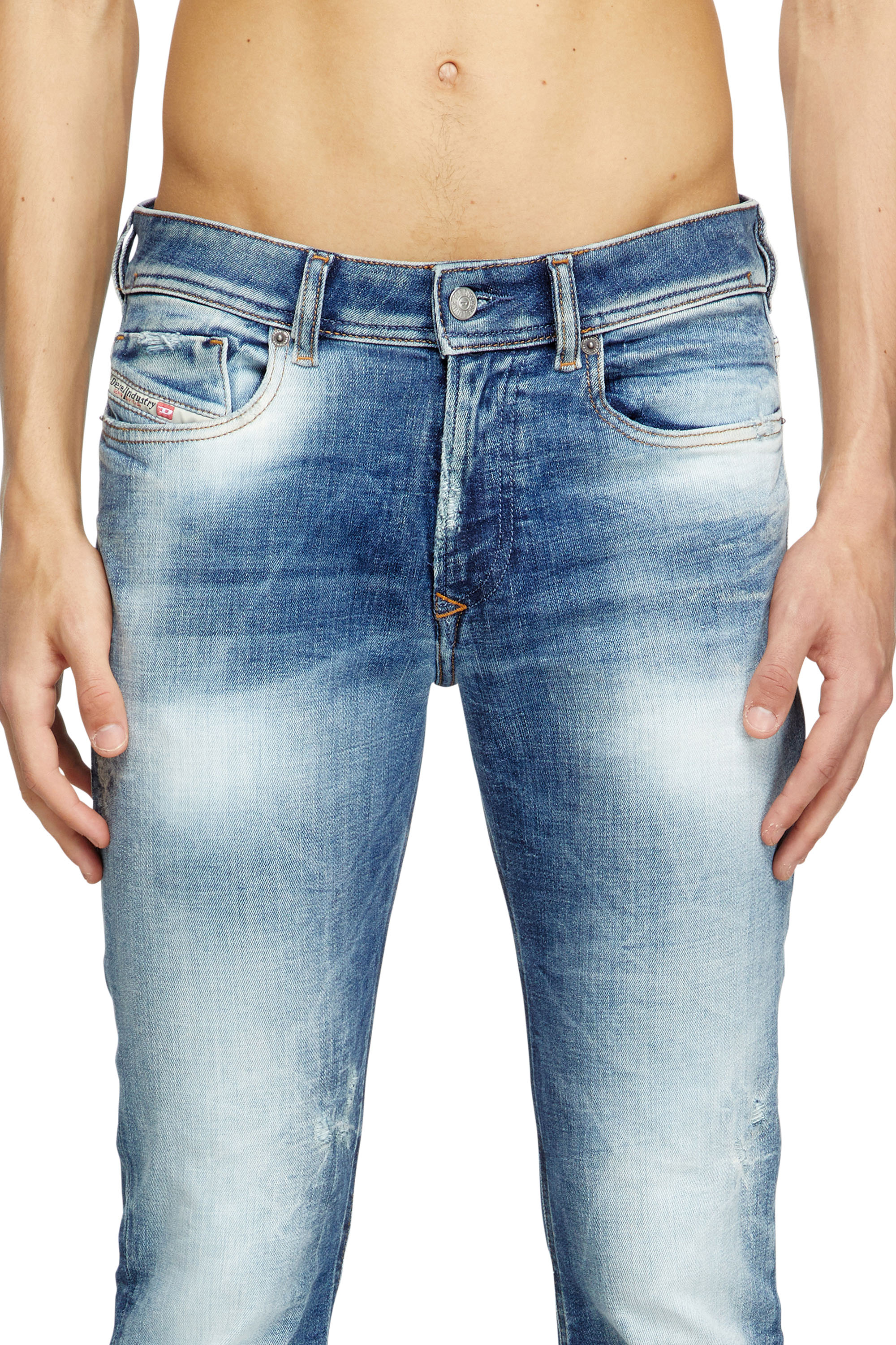 Diesel - Man's Skinny Jeans 1979 Sleenker 09M27, Dark Blue - 5