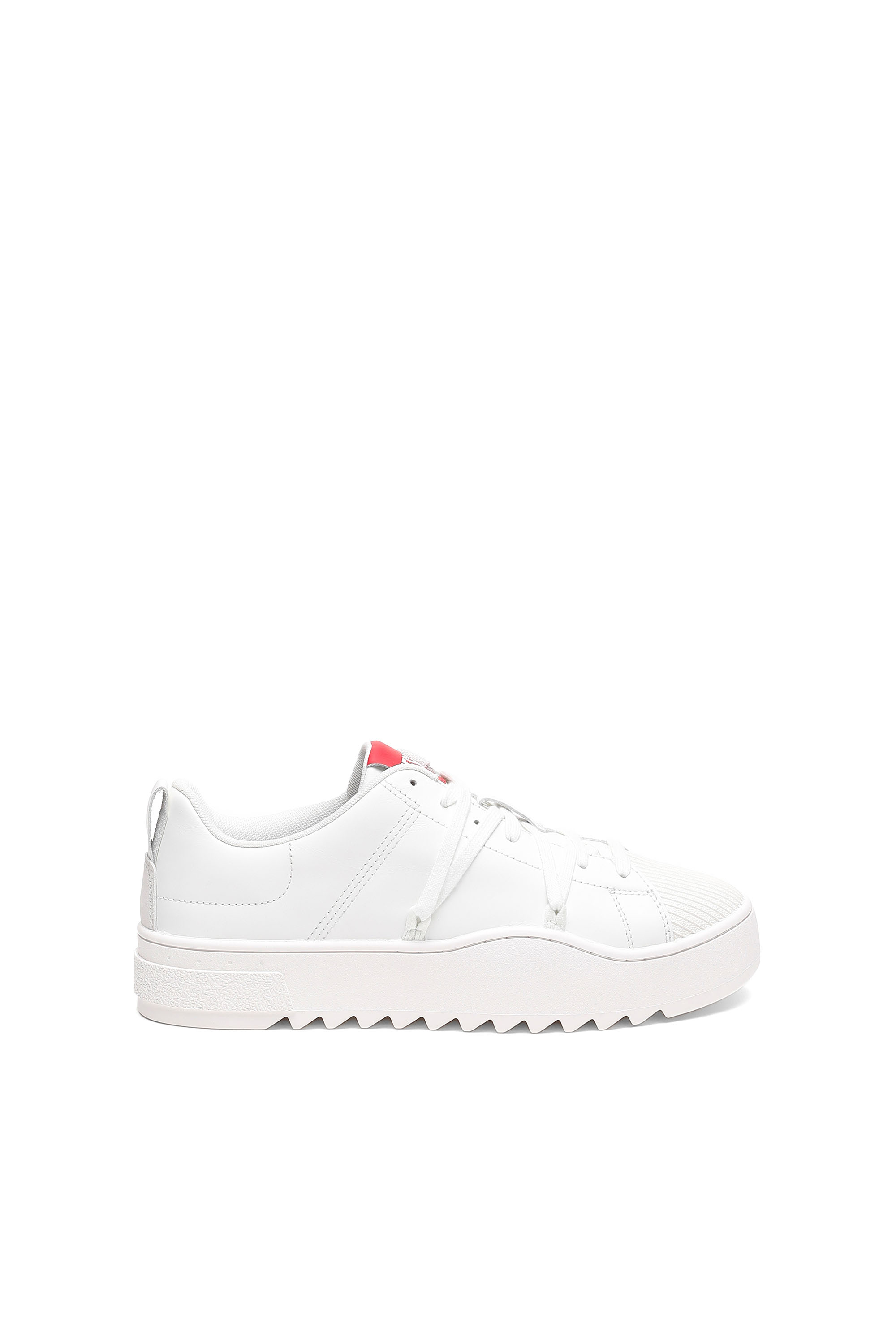 S-SHIKA LACEUP, White/Red - Sneakers