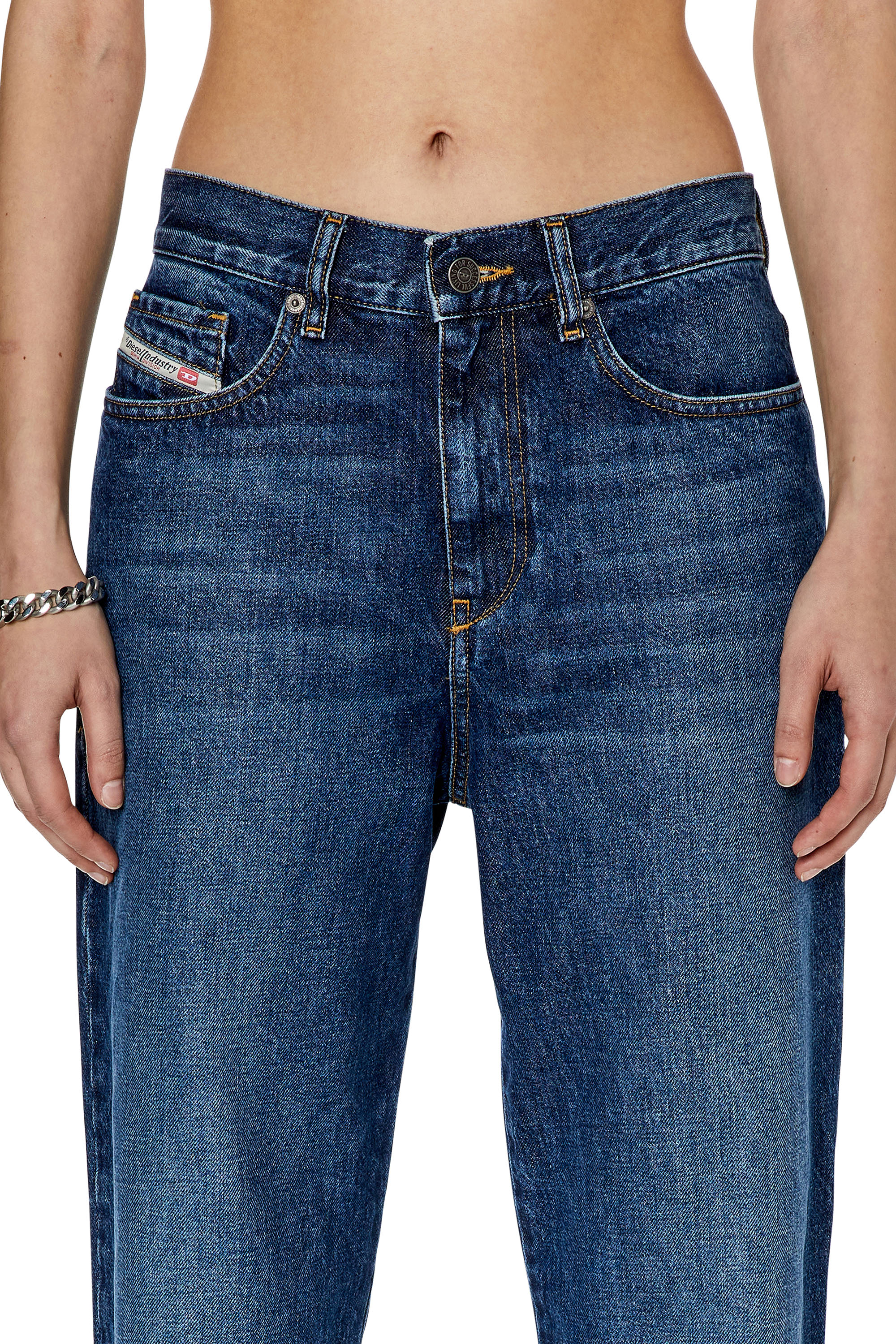 Diesel - Woman's Boyfriend Jeans 2016 D-Air 09F35, Medium blue - 5