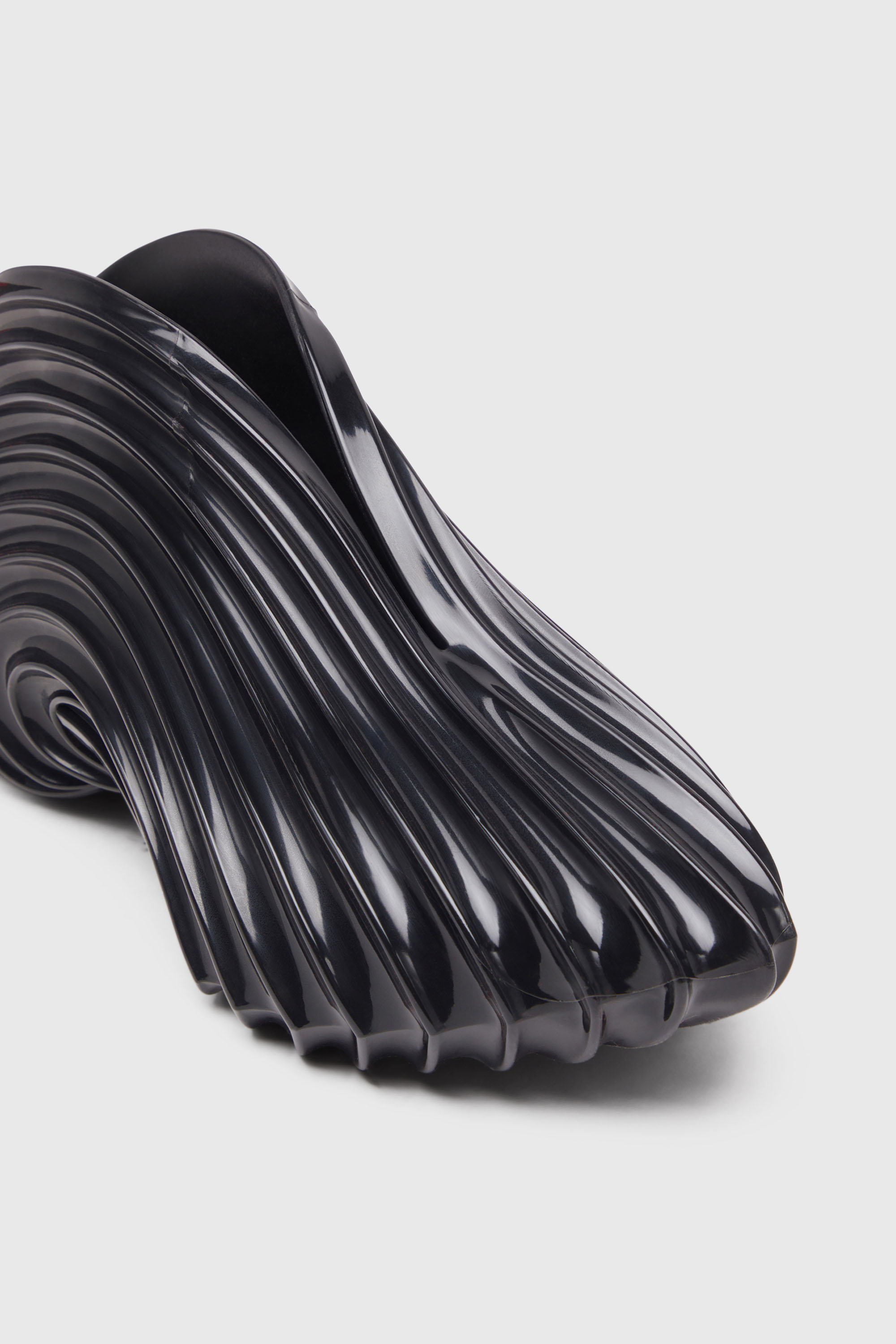 Diesel - MELISSA QUANTUM SNEAKERS X, Unisex's Slip-on sneaker in Melflex&reg; in Black - 6