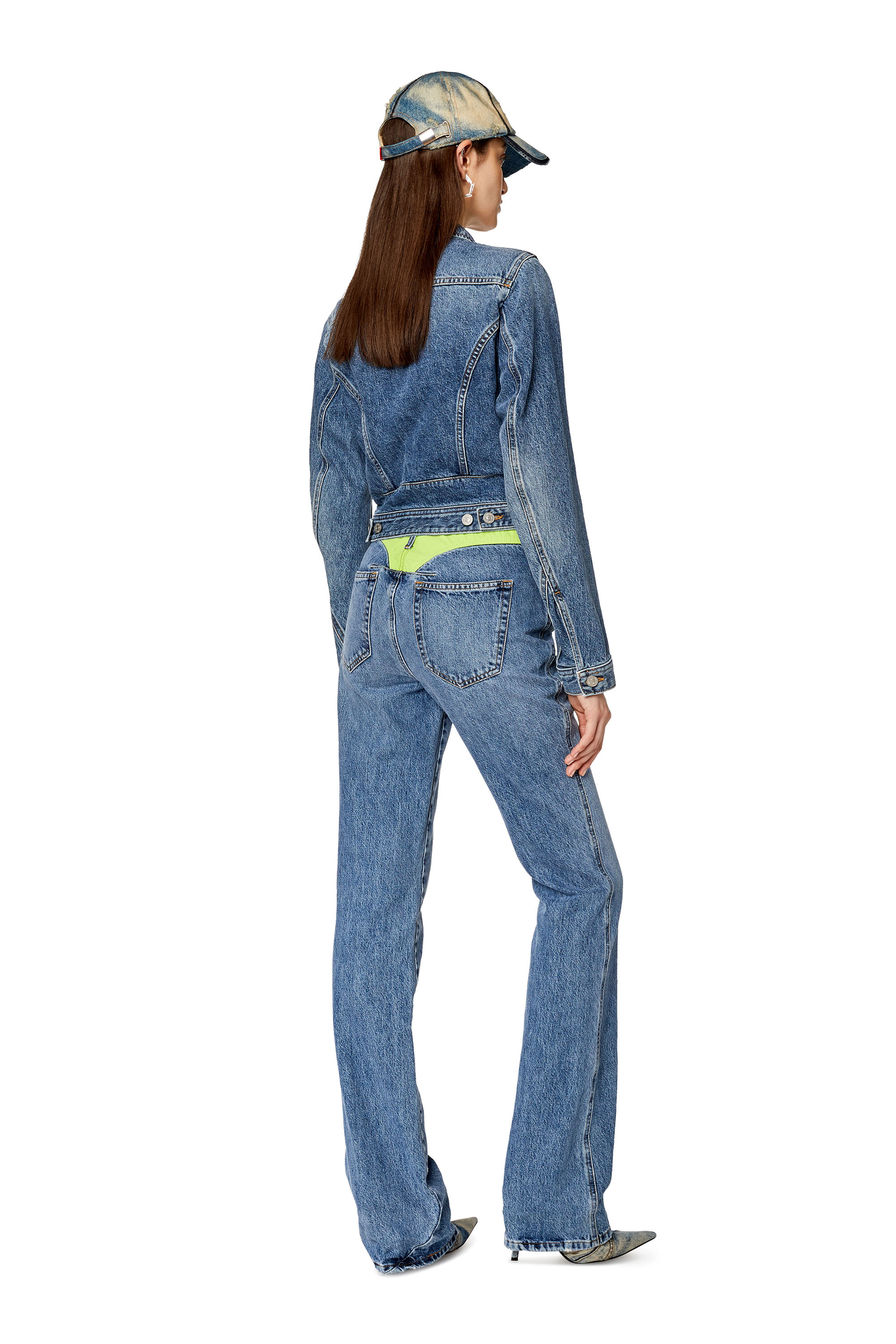 Diesel - Bootcut and Flare Jeans 2003 D-Escription 09G93, Light Blue - Image 1