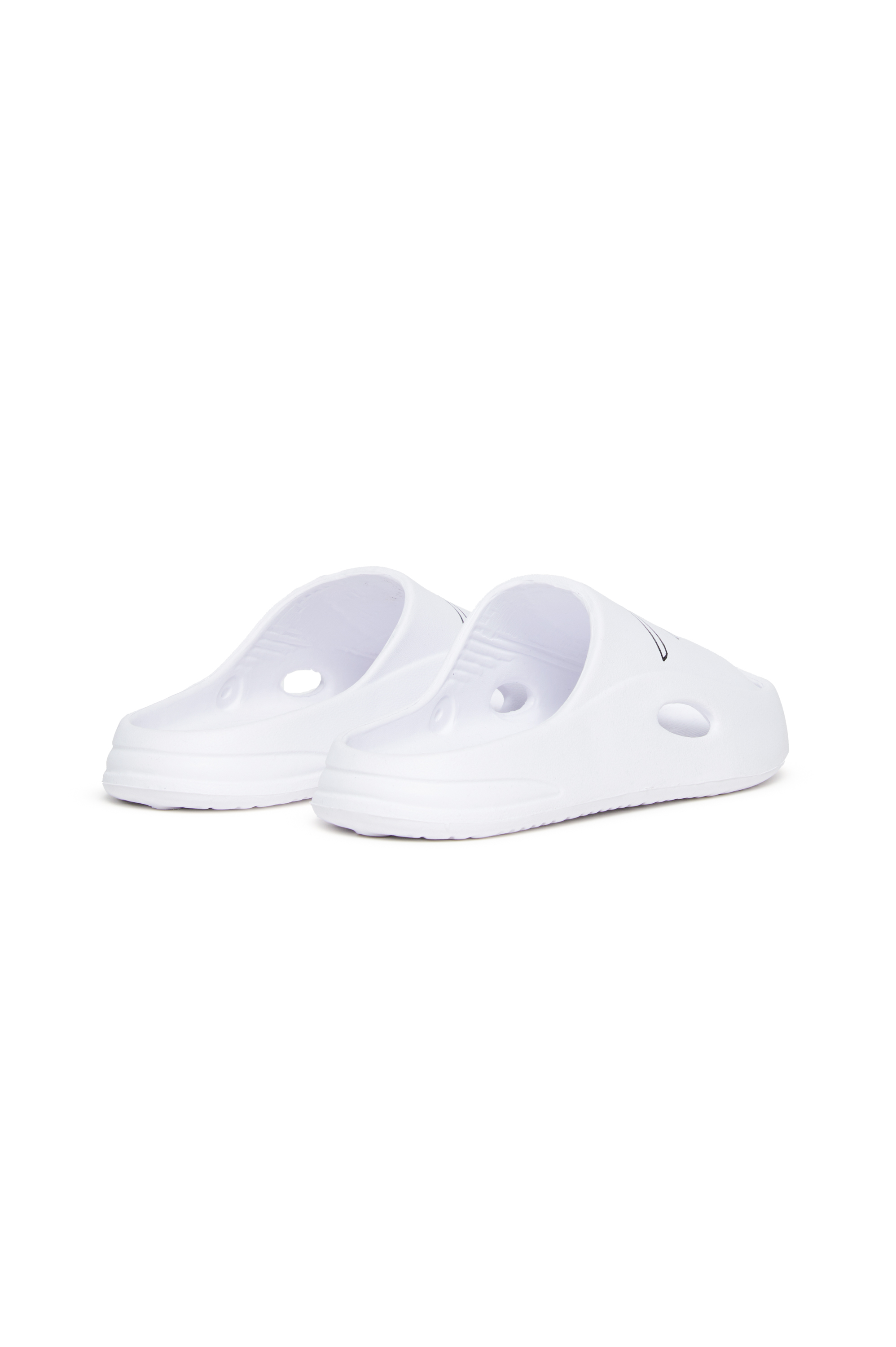 Diesel - SA-CHUNCKY D, Unisex's EVA pool slides with logo print in White - 3