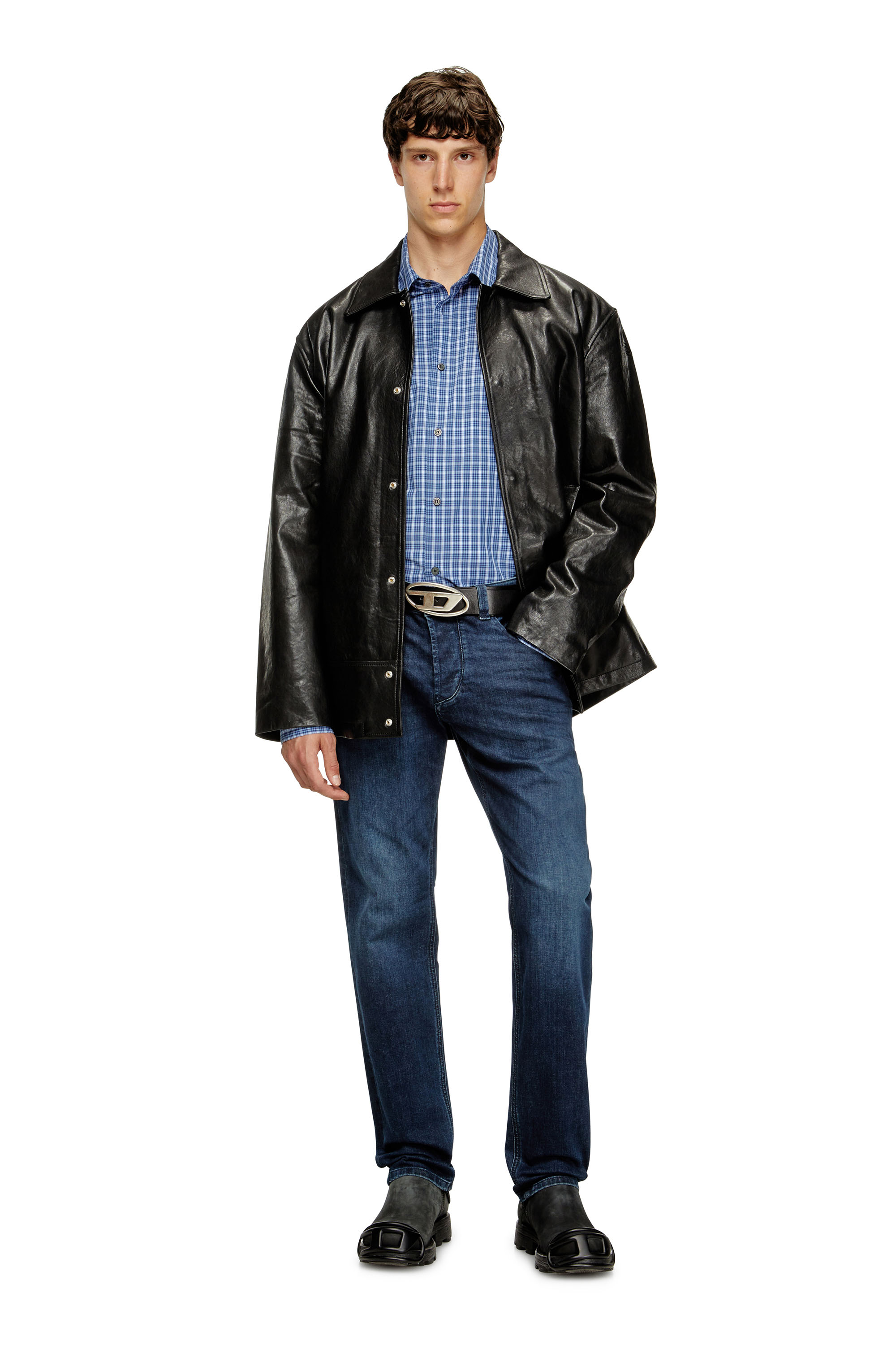 Diesel - Man's Regular Jeans 1986 Larkee-Beex 0CNAA, Dark Blue - 2