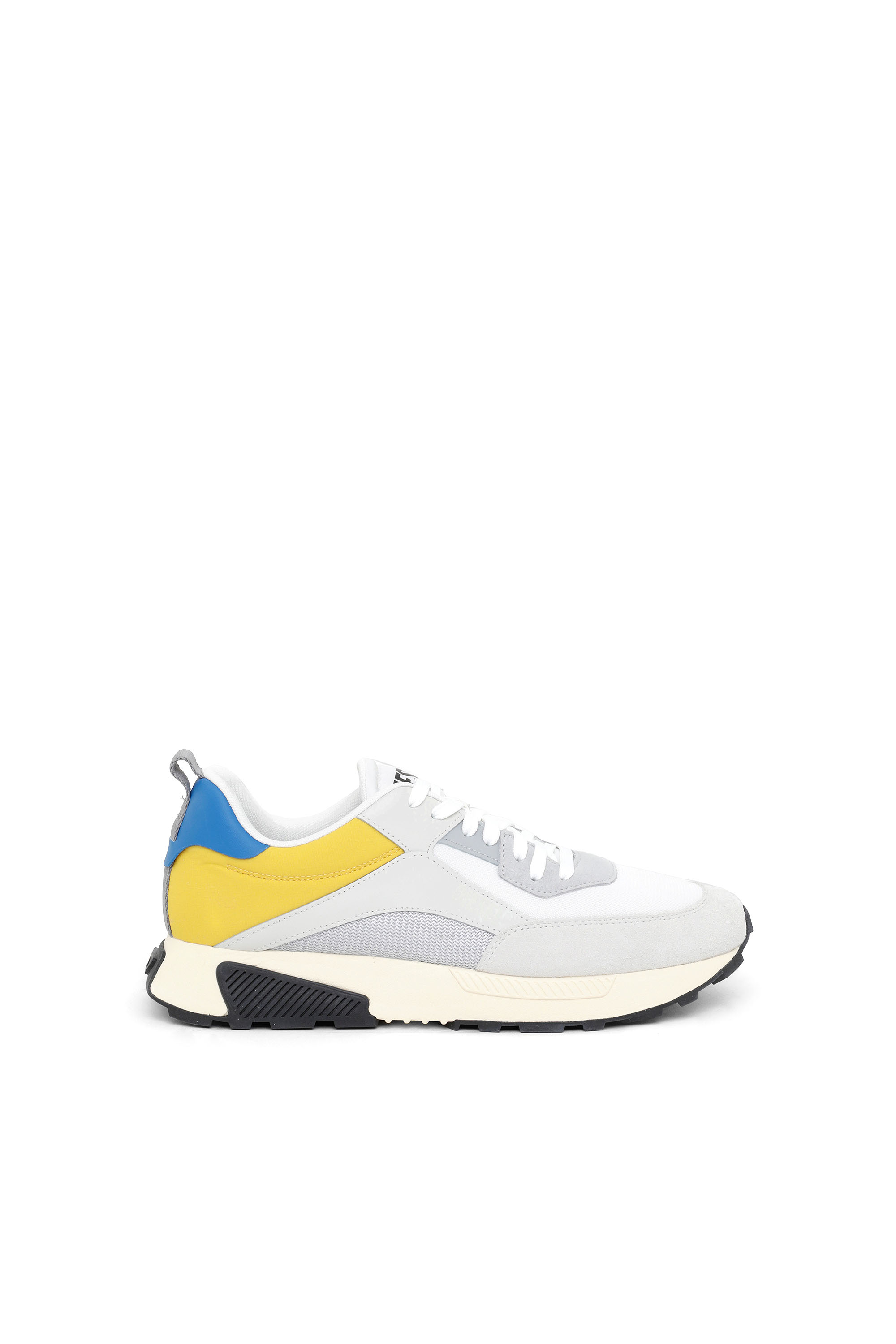 S-TYCHE LOW CUT, White/Yellow - Sneakers