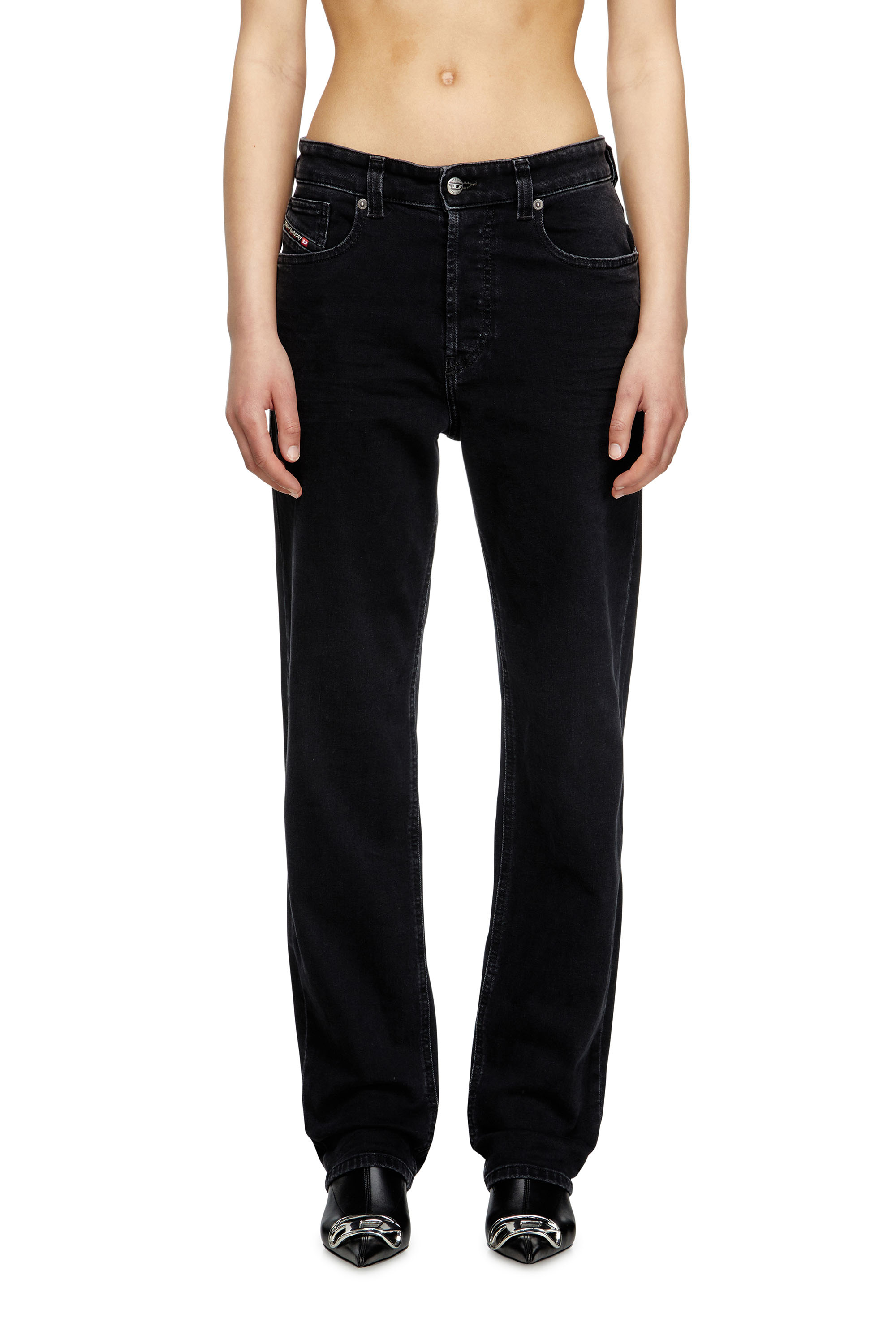 Regular Jeans 1988 D-Ark 09M69, Black/Dark grey Diesel - Woman's Regular Jeans 1988 D-Ark 09M69, Black/Dark grey - 3
