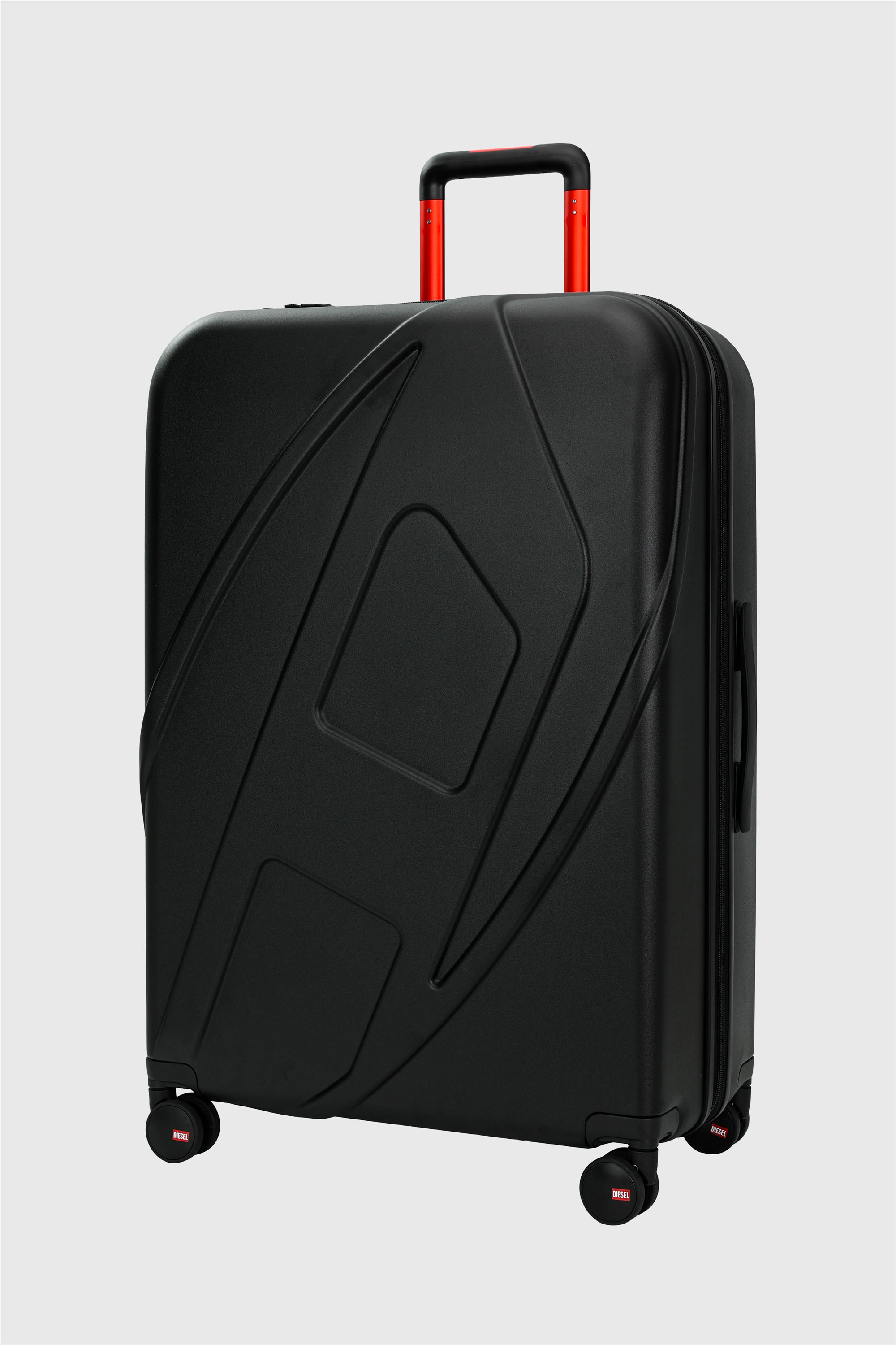 Diesel - LU0043 HARD LUGGAGE - DSL012, Unisex's Oval D suitcase size L in Black - 5