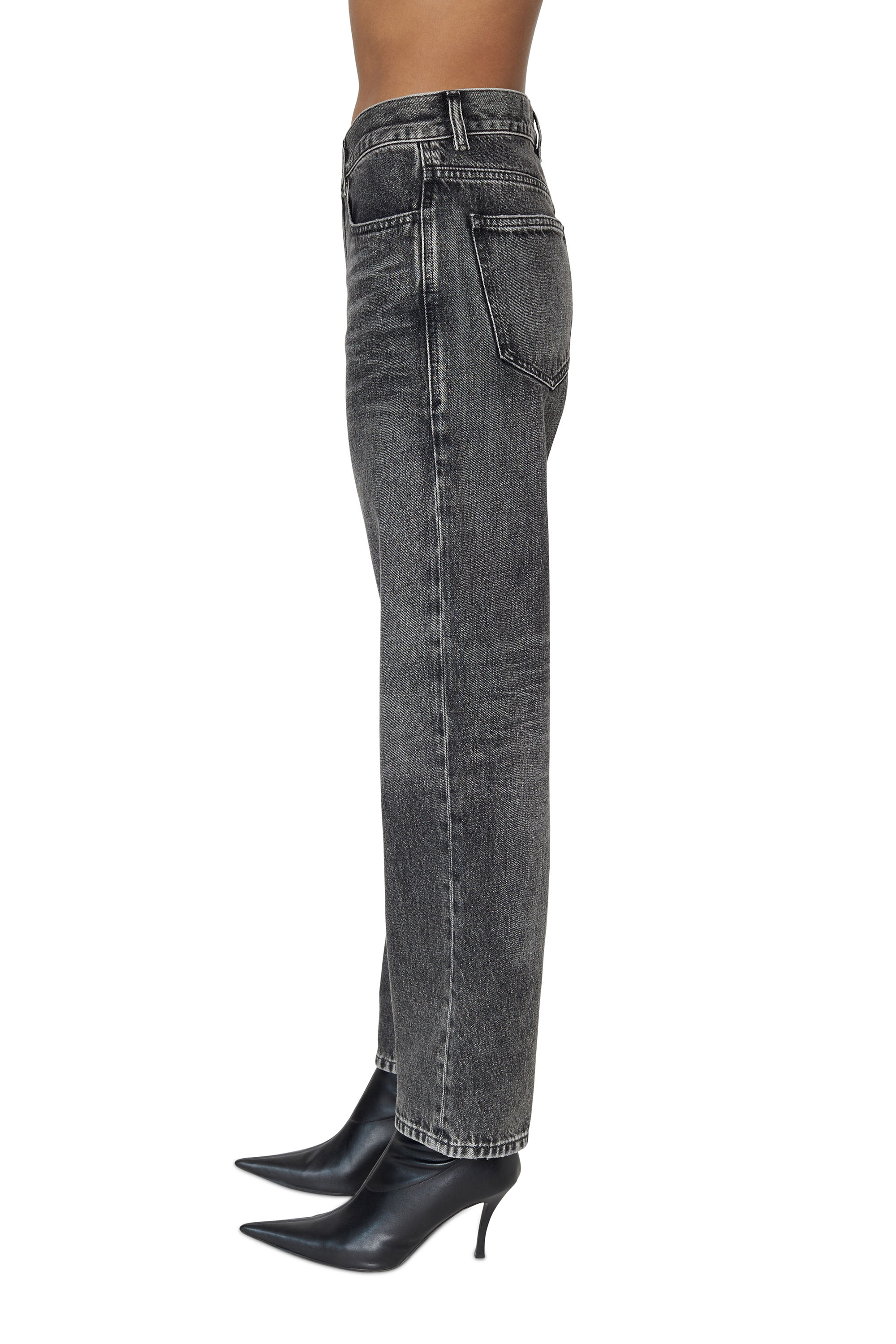 Diesel - 2016 D-Air 007C4 Boyfriend Jeans, Black/Dark grey - Image 4
