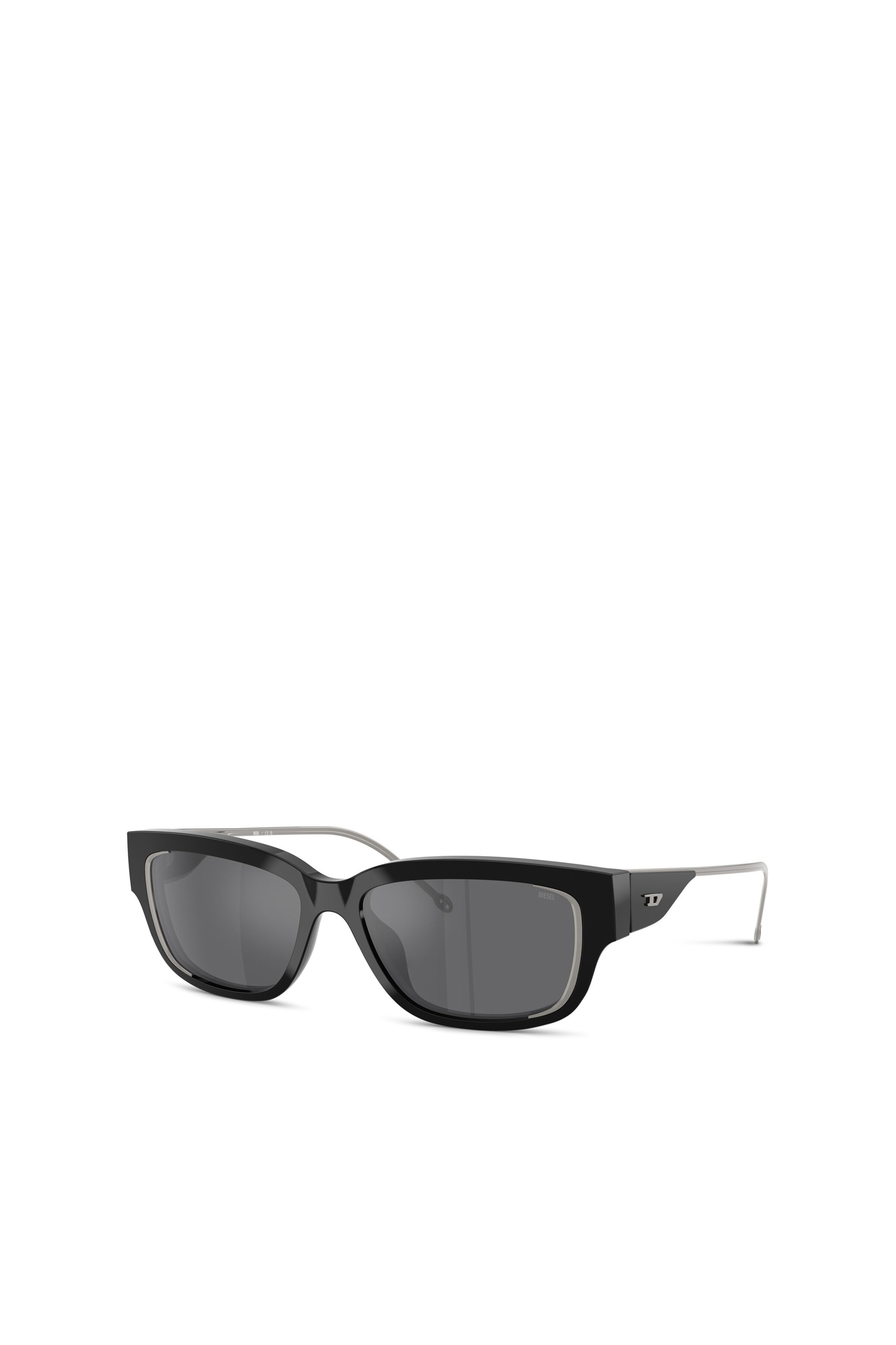 Diesel - 0DL2002 SIZE 56, Unisex's Rectangle sunglasses in Grey - 4