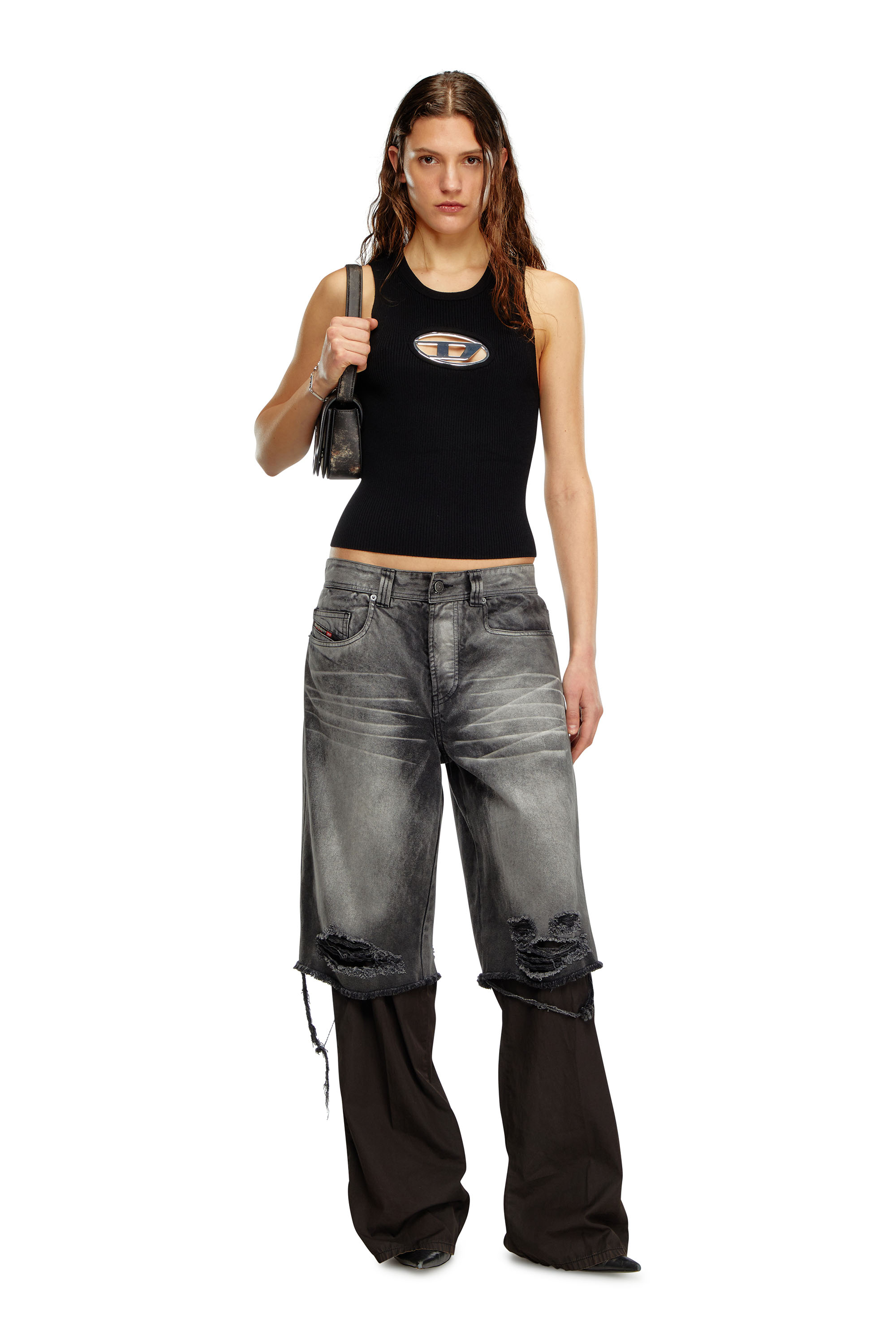 Diesel - M-ONERVA-TOP, Black - Image 2