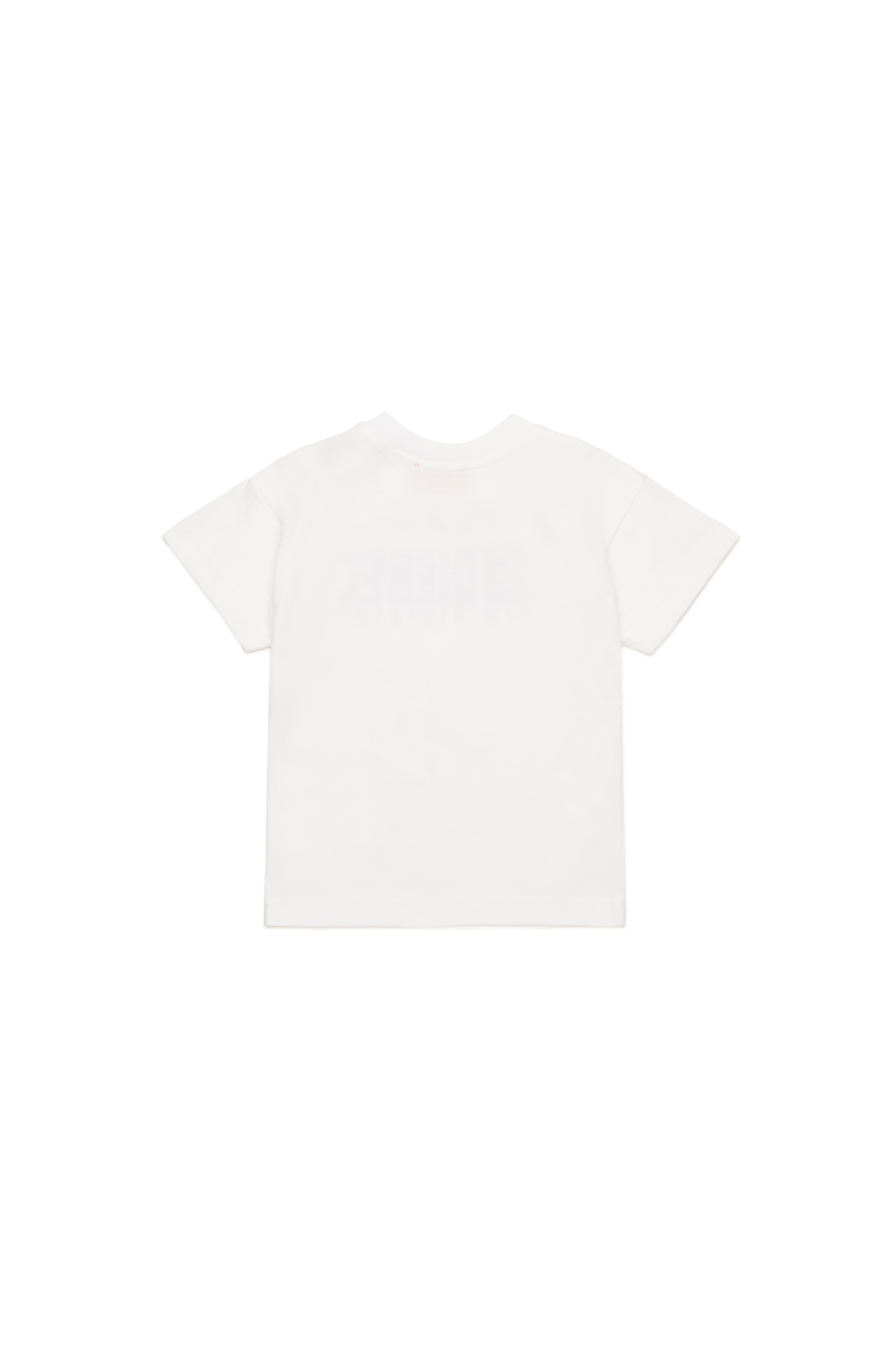 Diesel - TDIEGORL6MAB, Unisex's T-shirt with smudged logo in White - 2