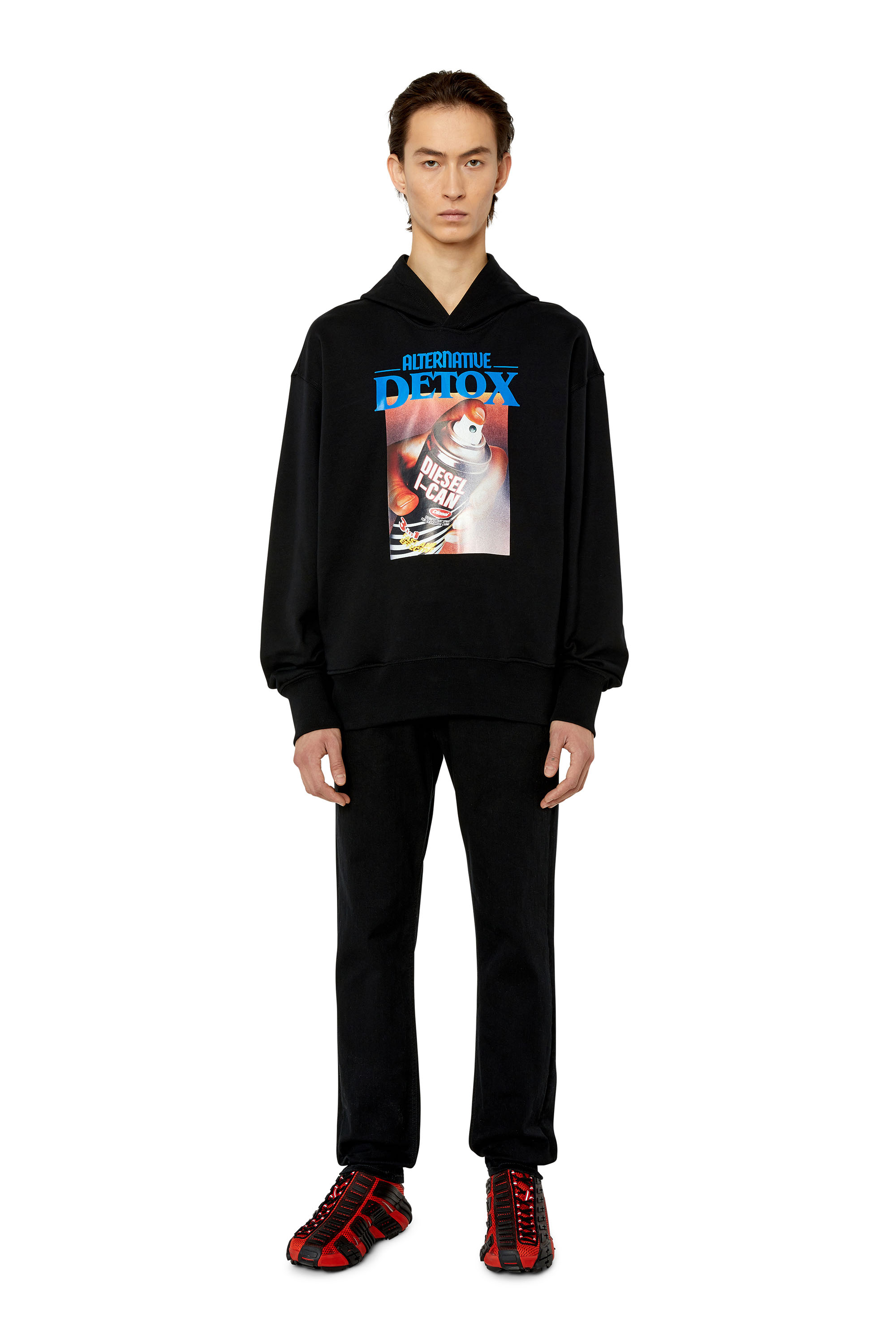 Diesel - S-MACSOUT-HOOD, Black - Image 2